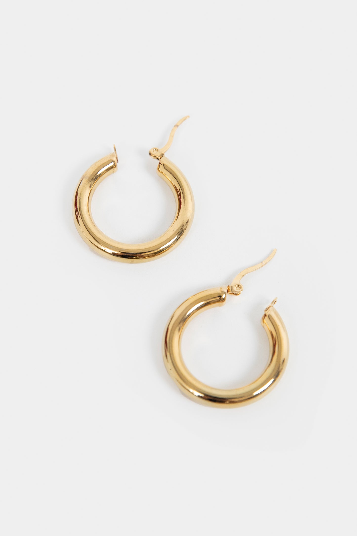 Chunky Large Hoop Earrings