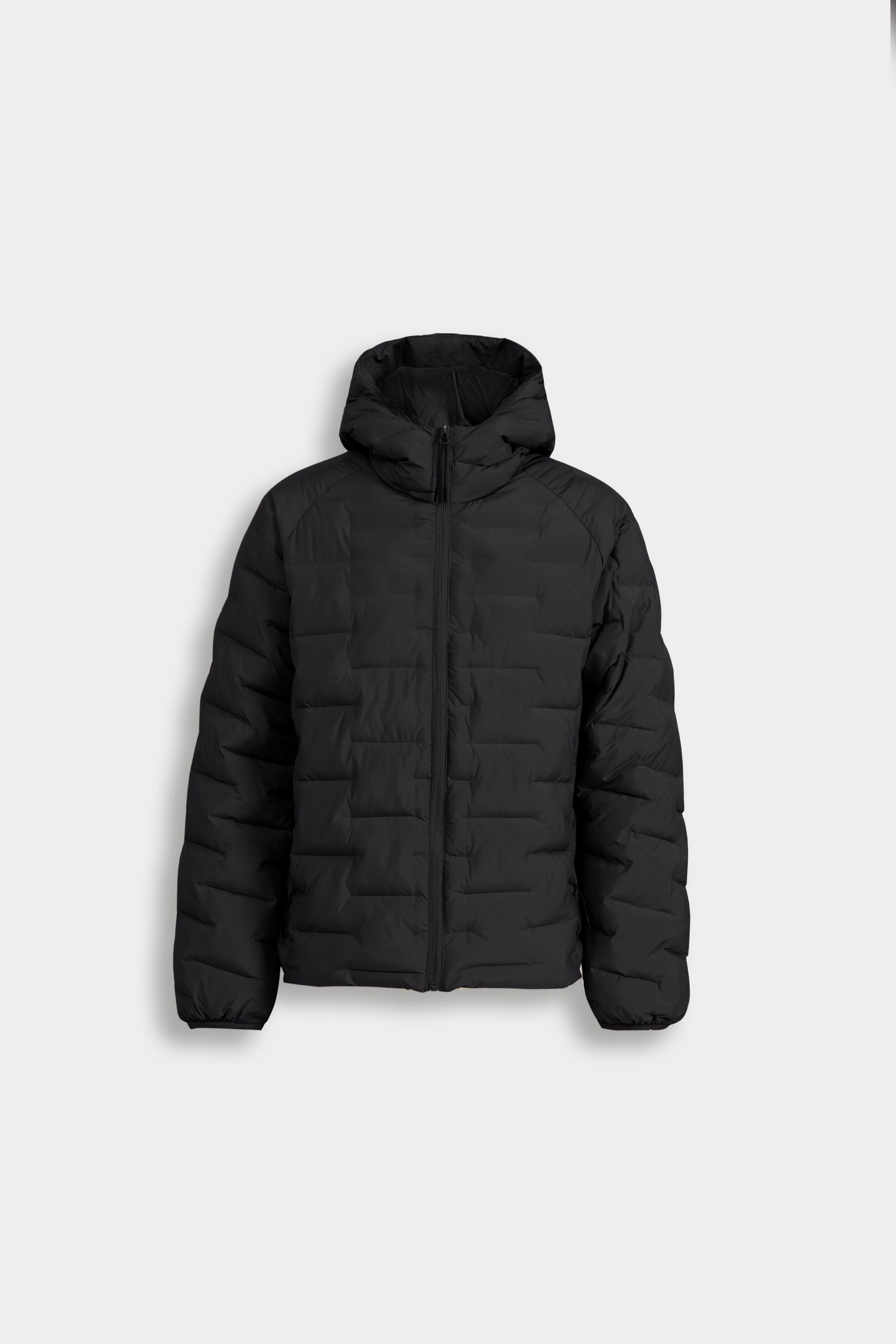 Quilted Puffer Jacket with Hood