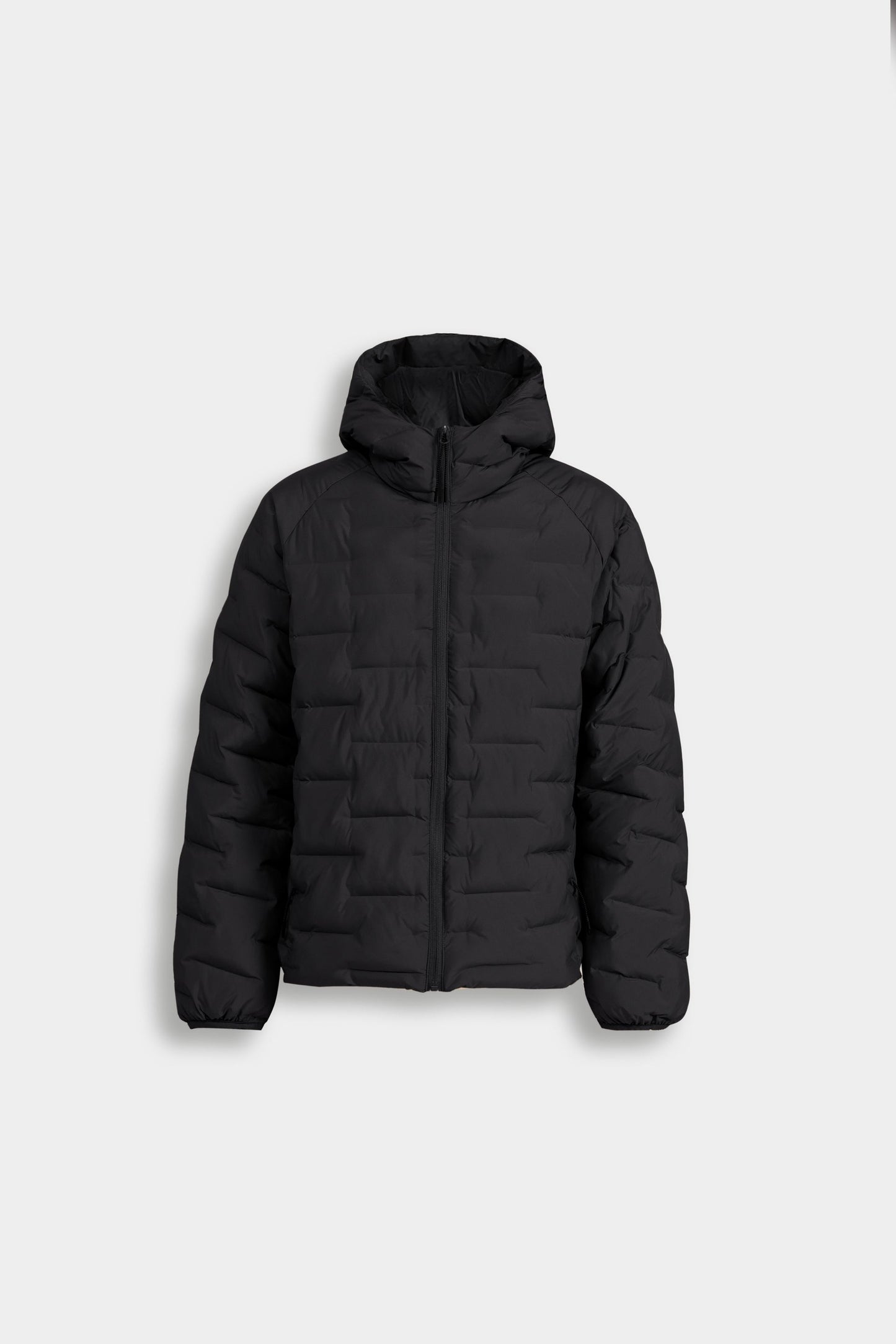 Quilted Puffer Jacket with Hood