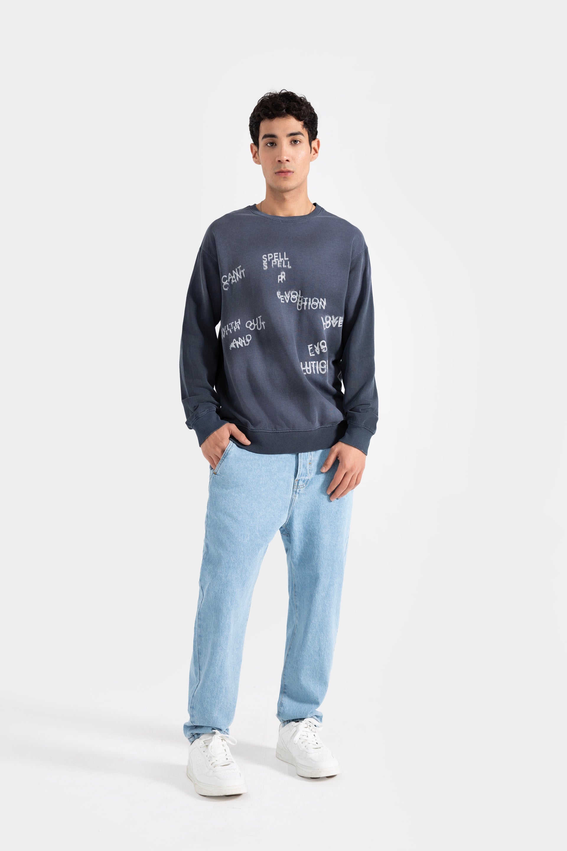 revolution graphic sweatshirt