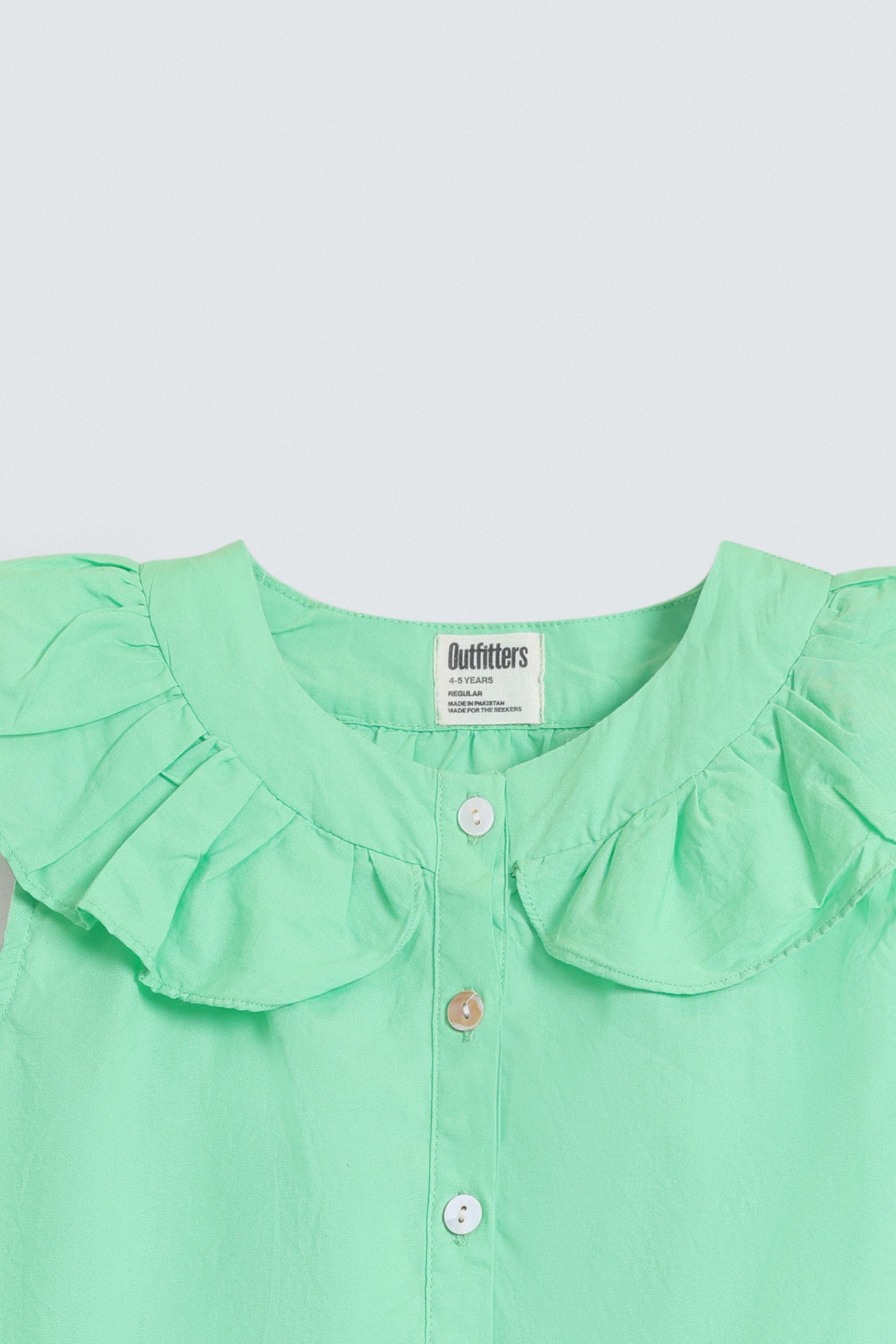 Parrot Green Fluorescent