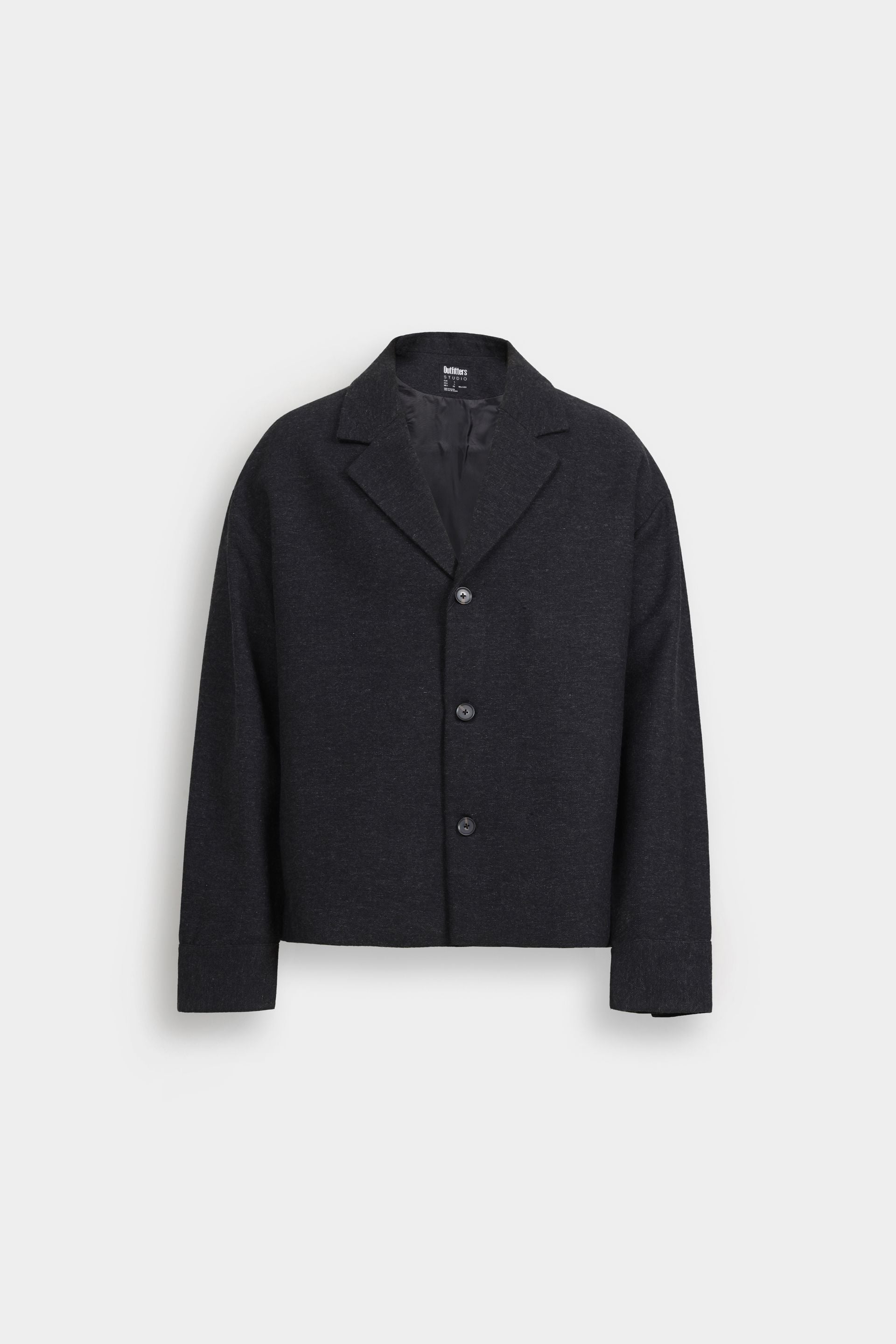 Notched Collar Blazer