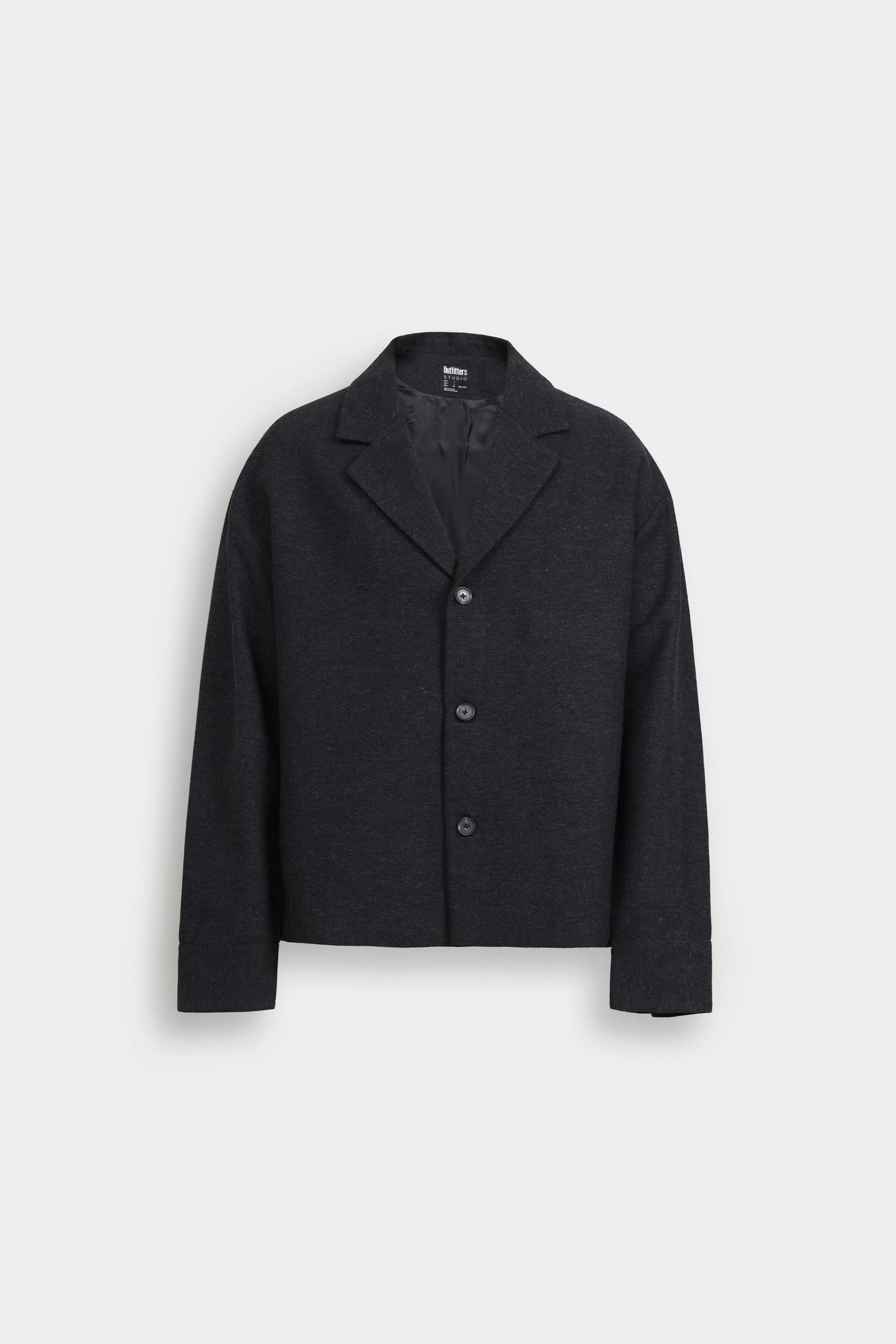 Notched Collar Blazer