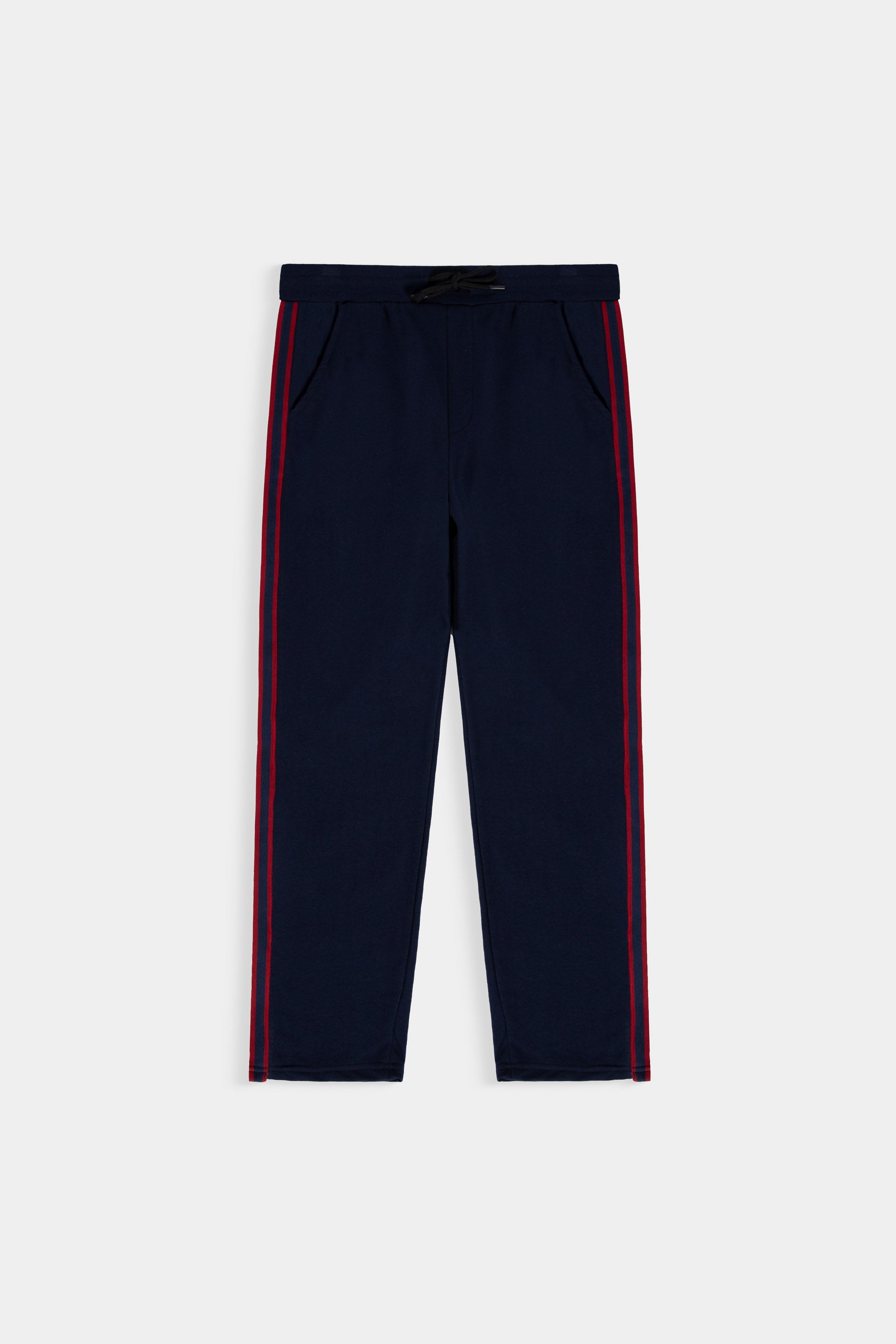 side striped jogger trouser with slit