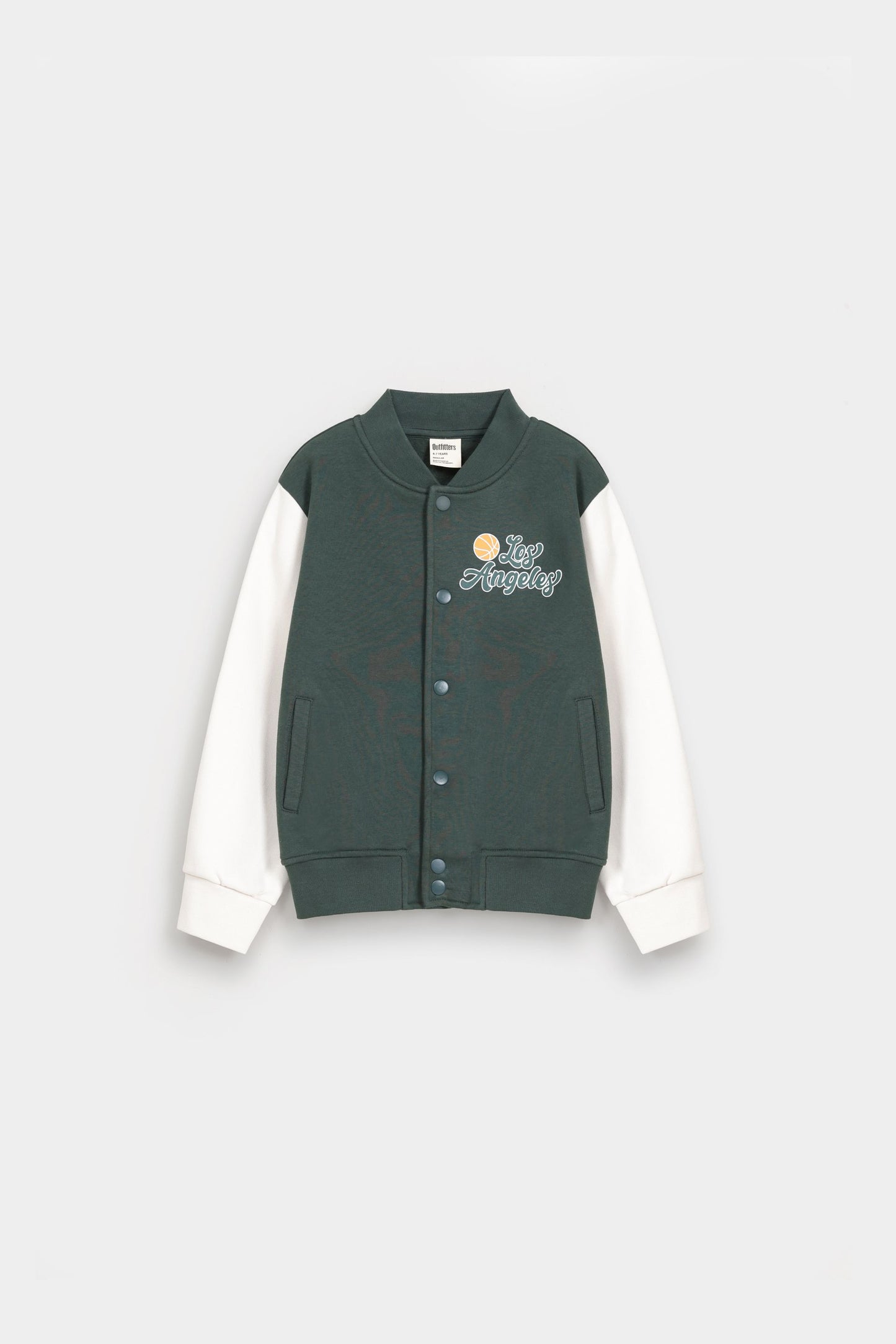 Varsity Slogan Print Sweatshirt