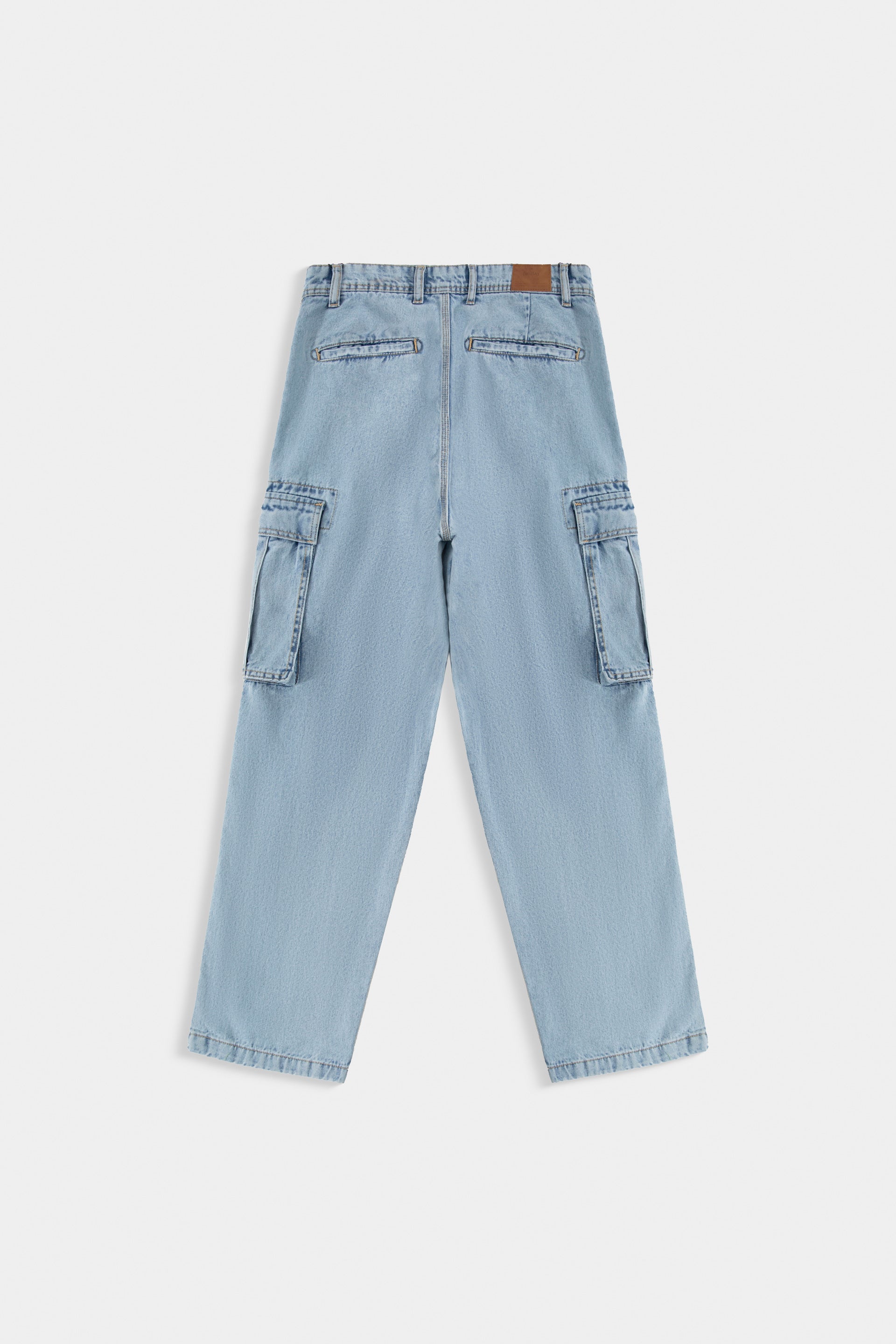 Cargo Straight Jeans