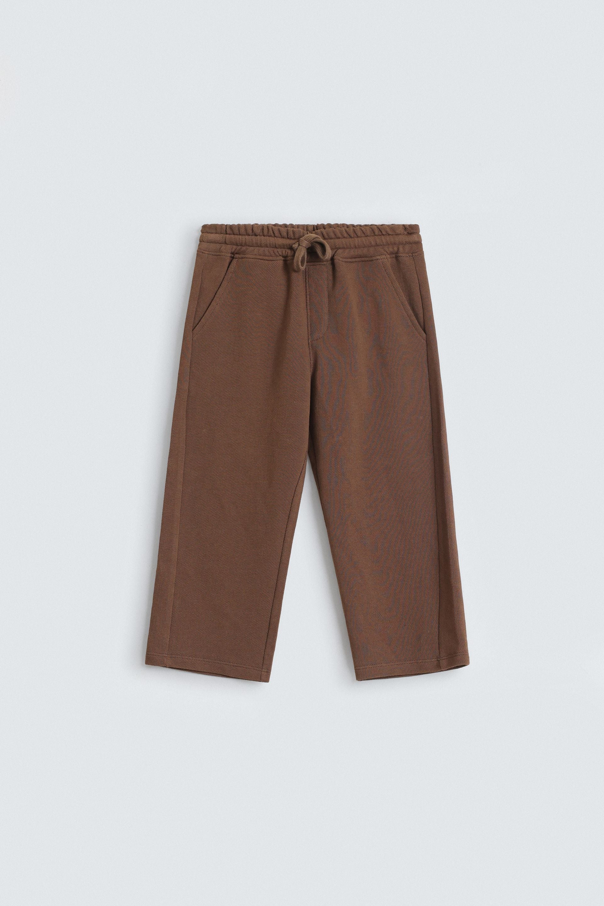 Regular Fit Knit Trousers