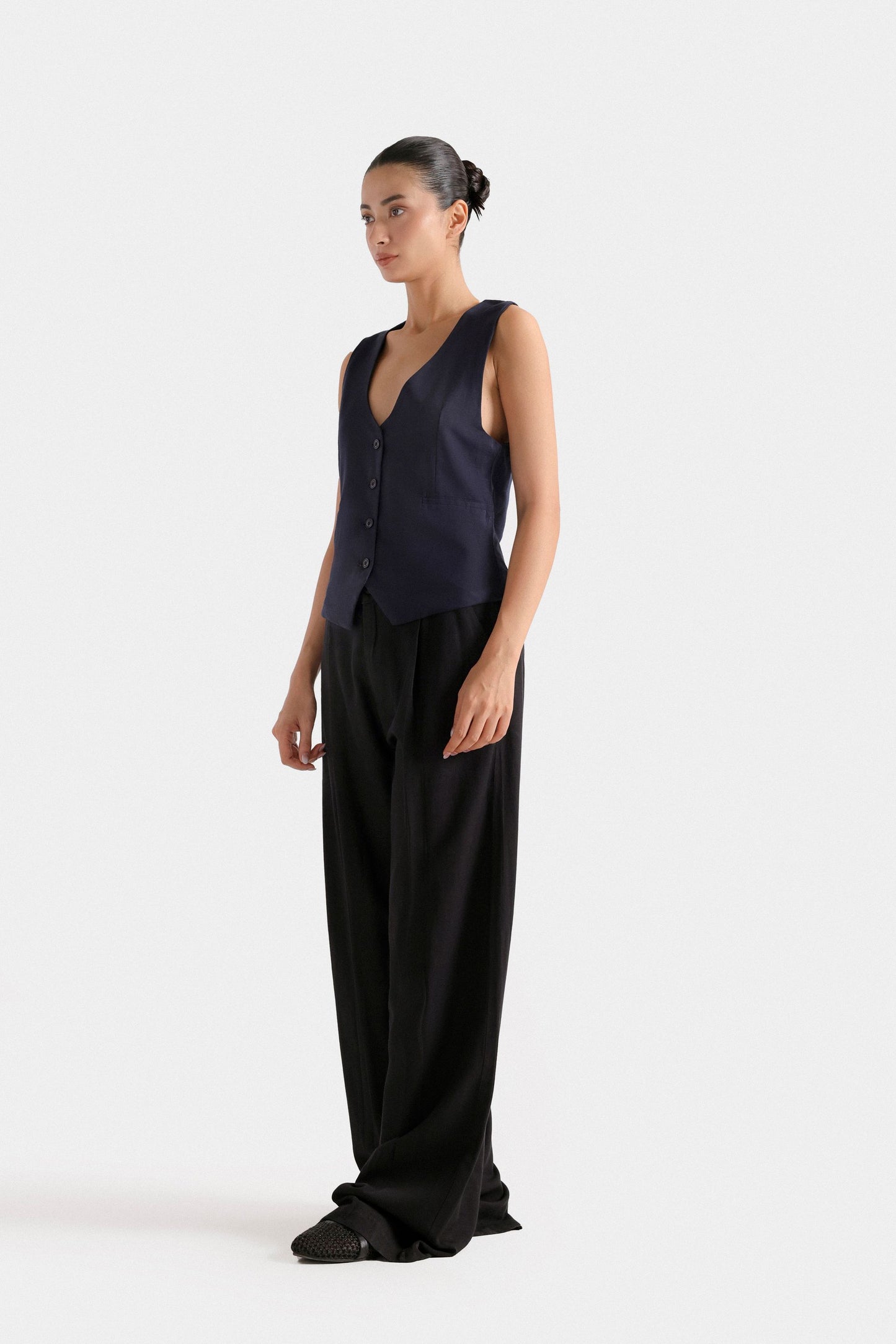 Wide Leg Trousers