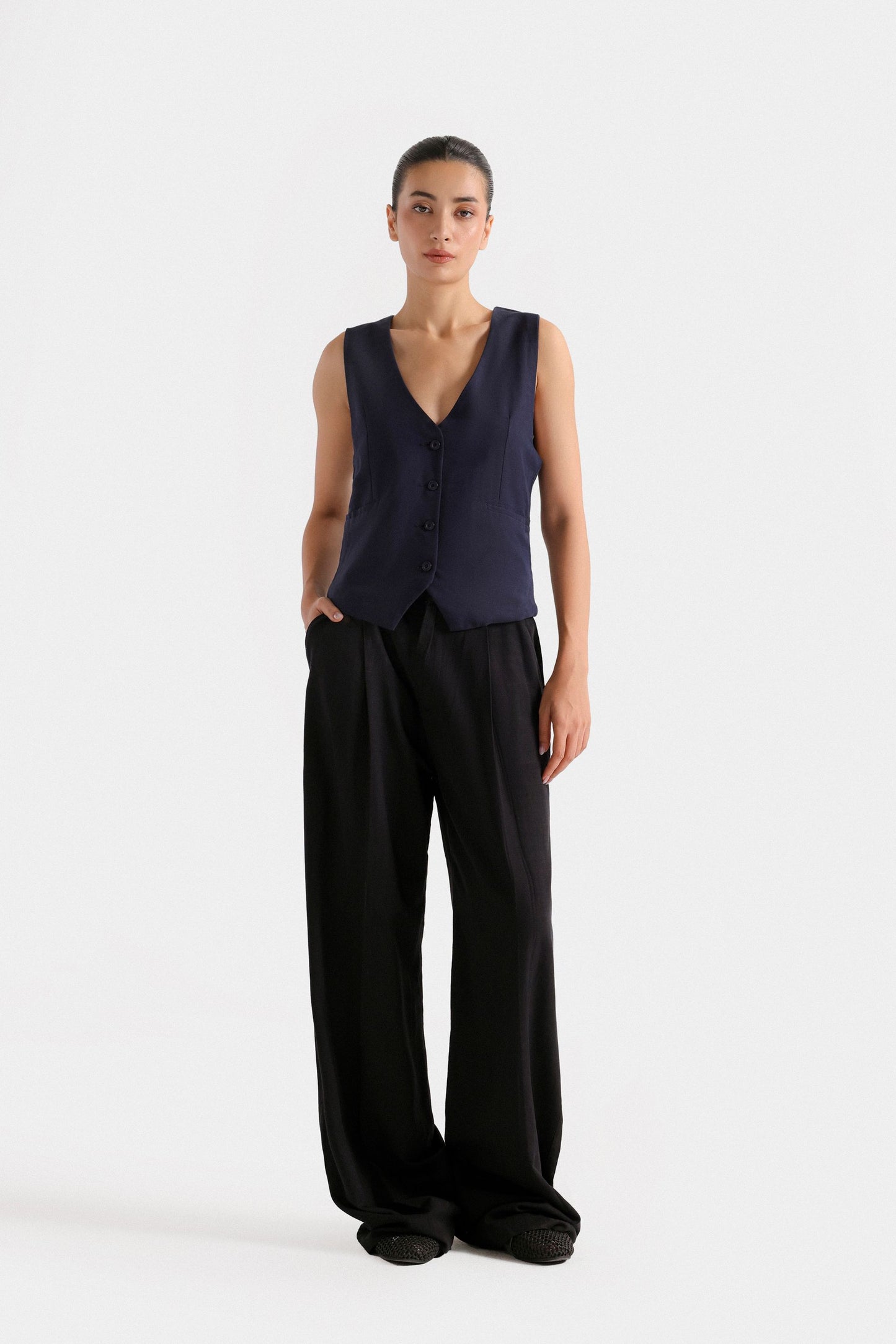 Wide Leg Trousers