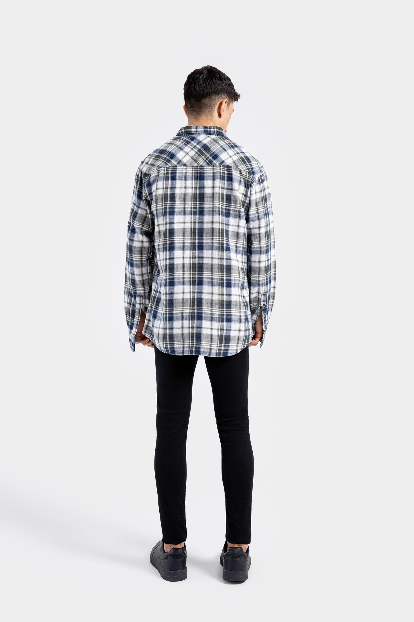 Cotton Checkered Shirt