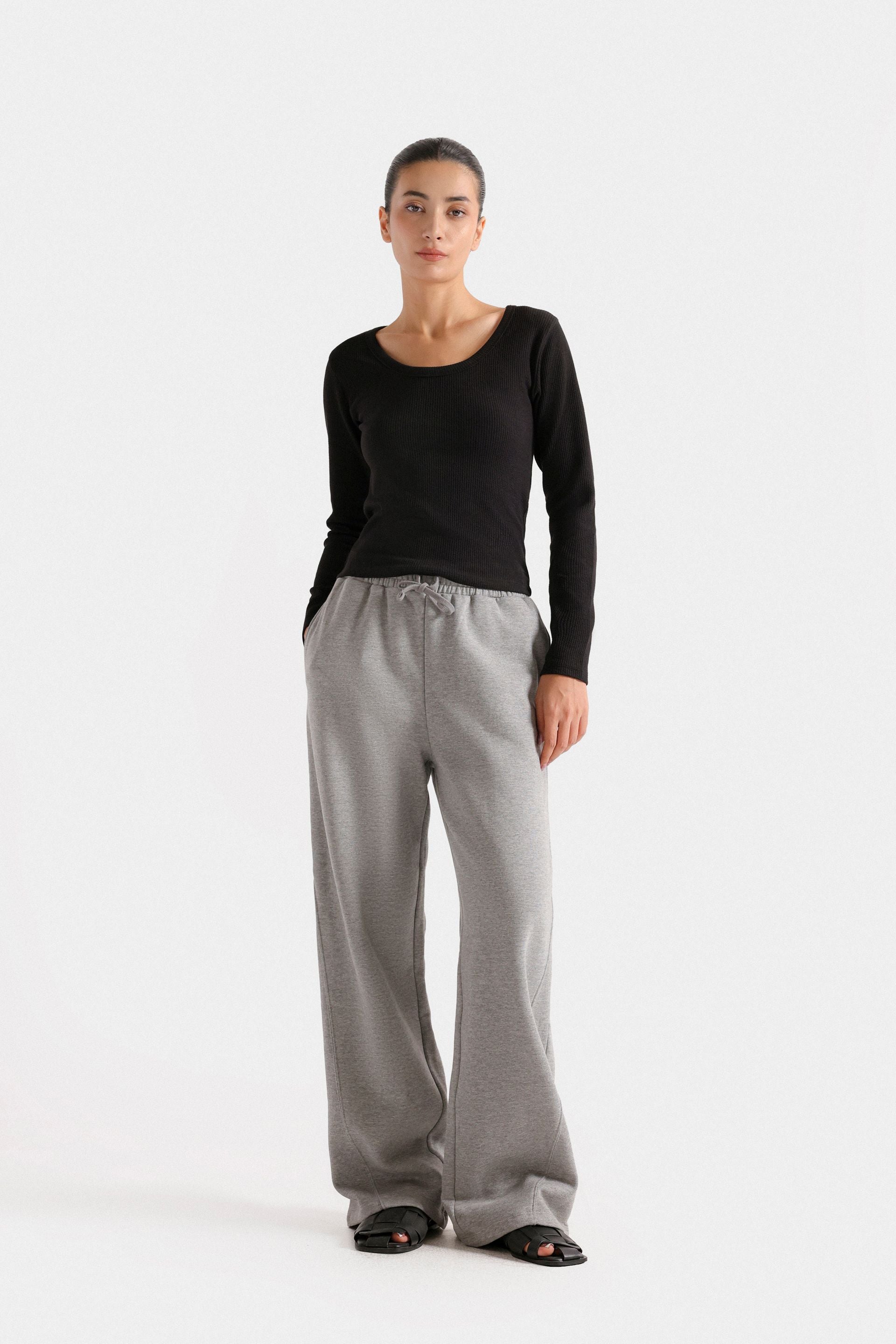 Wide Leg Trouser