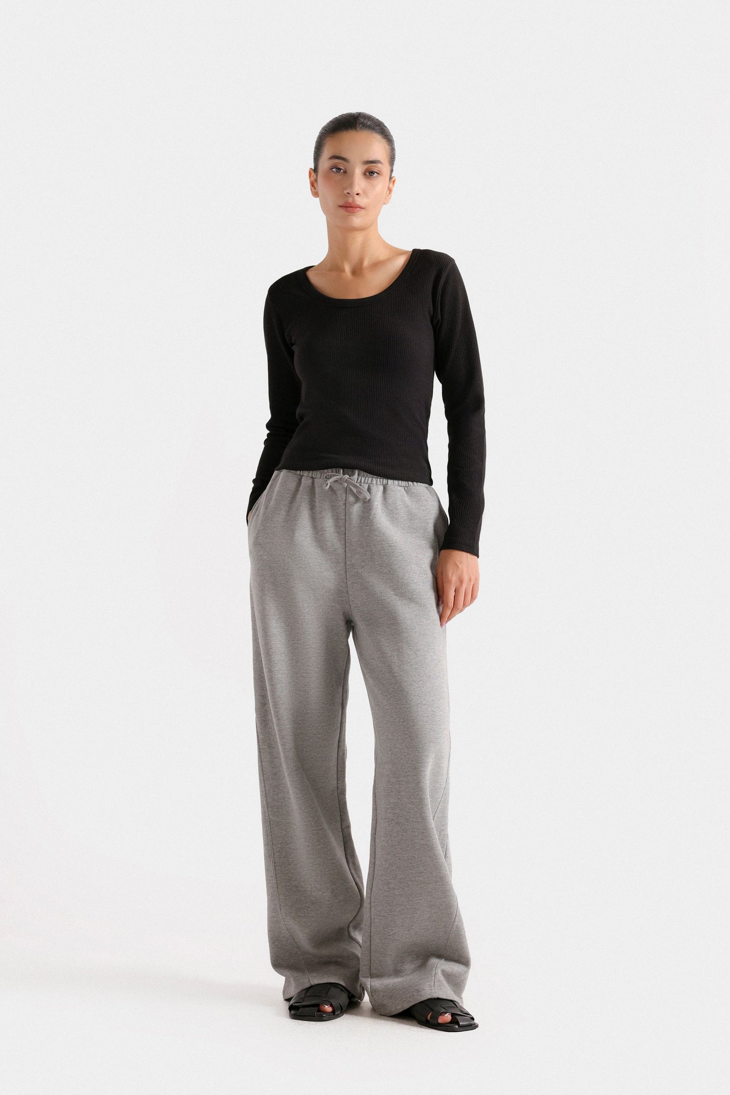 Wide Leg Trouser