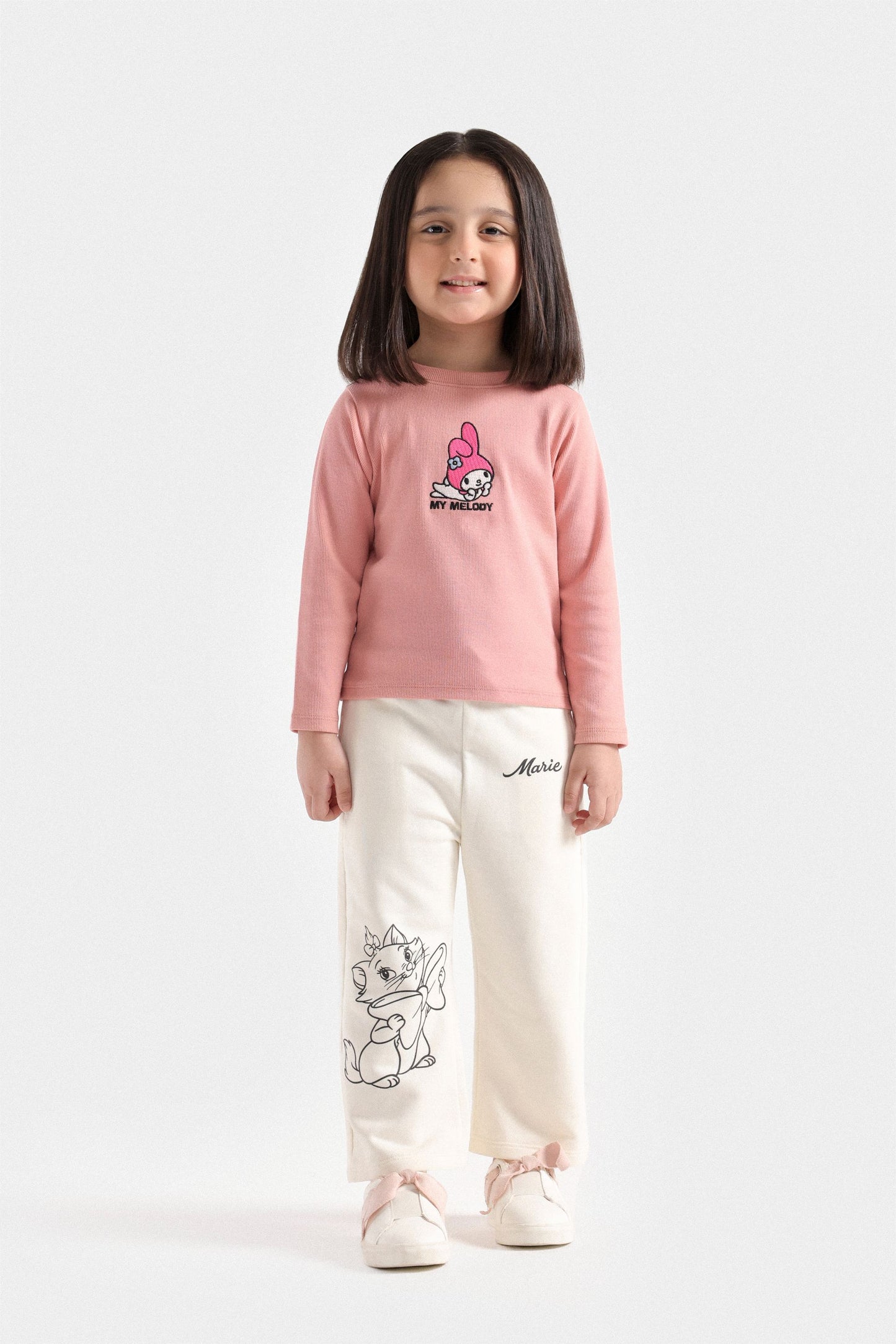 Cropped Embroidered T-Shirt