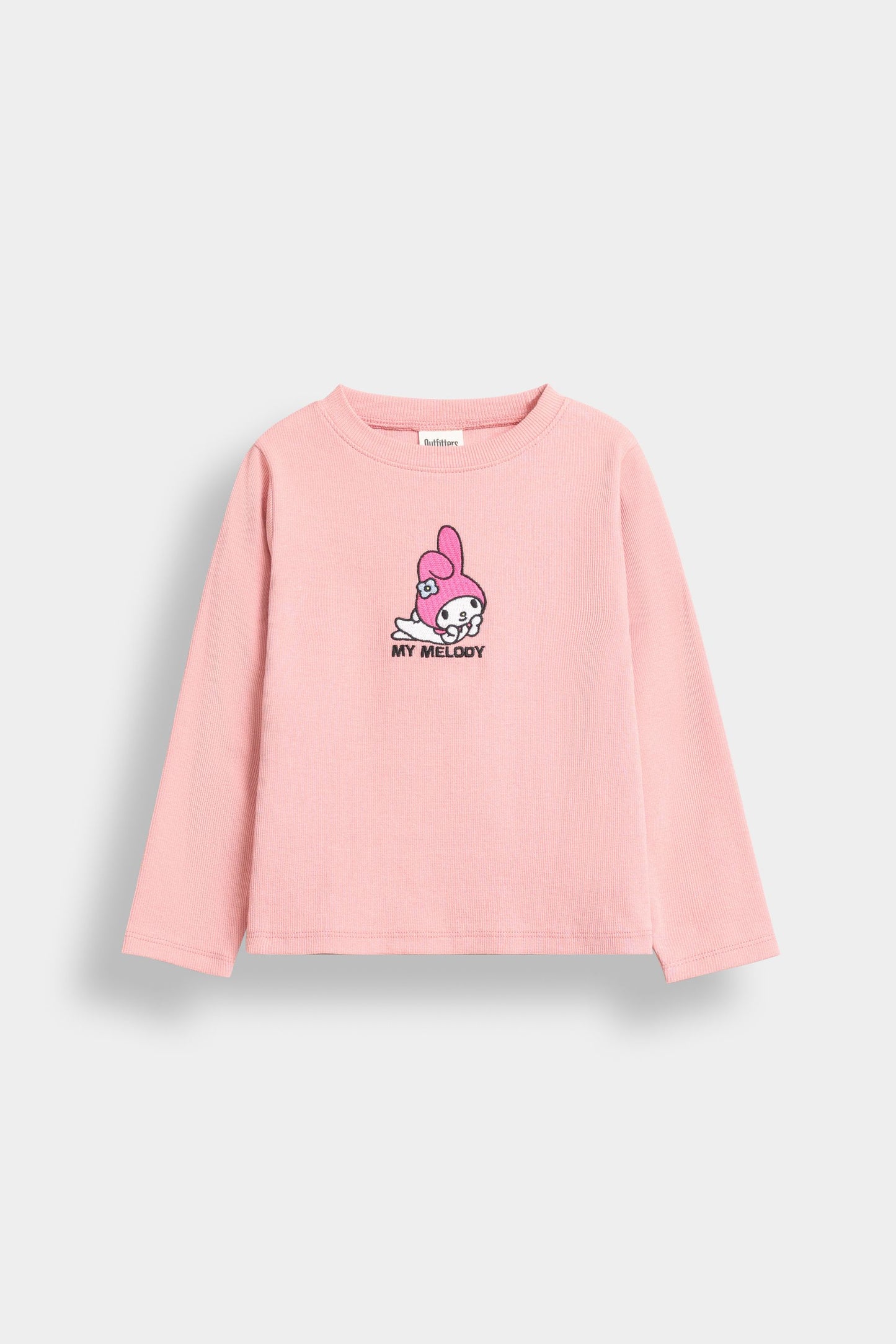 Cropped Embroidered T-Shirt