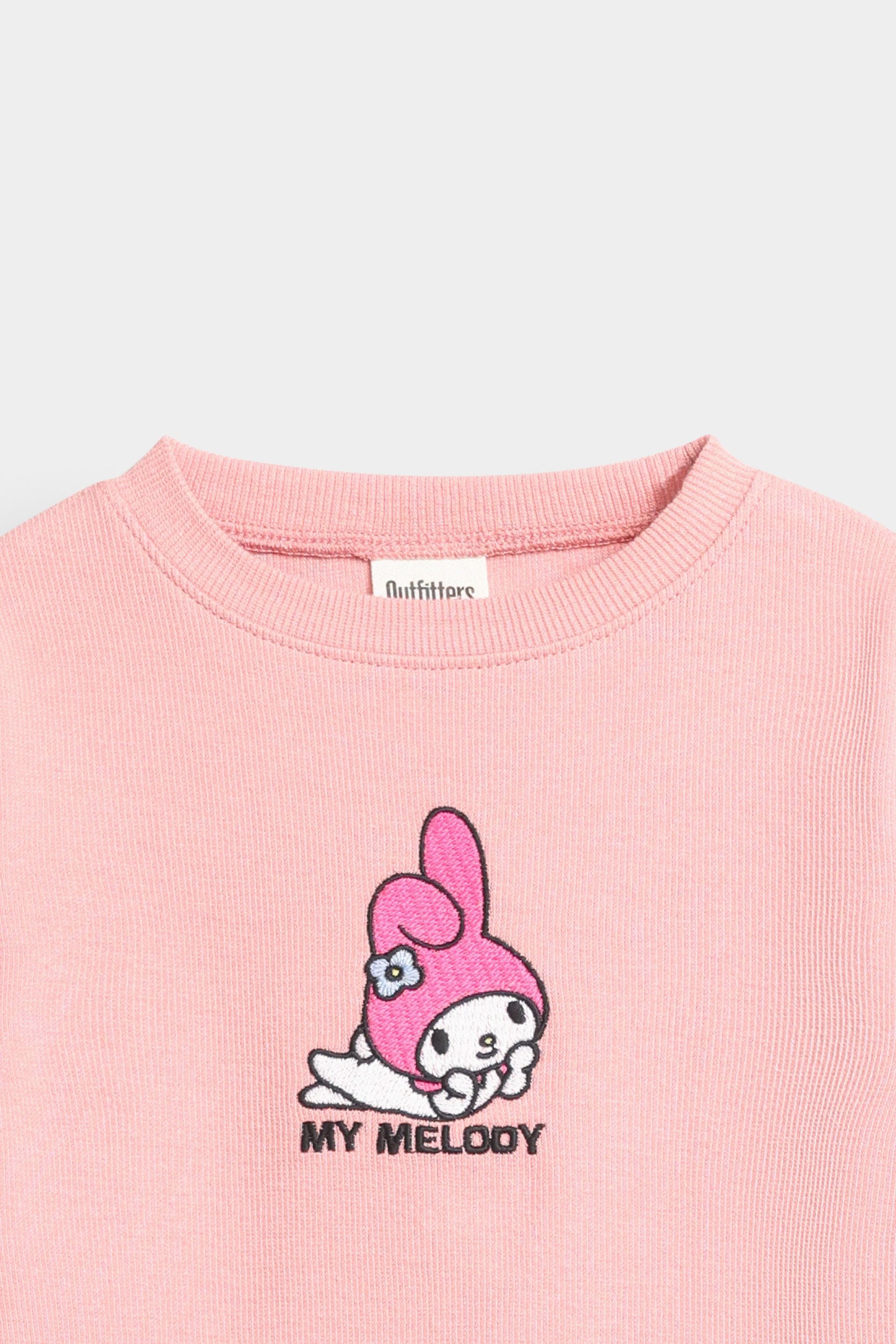 Cropped Embroidered T-Shirt