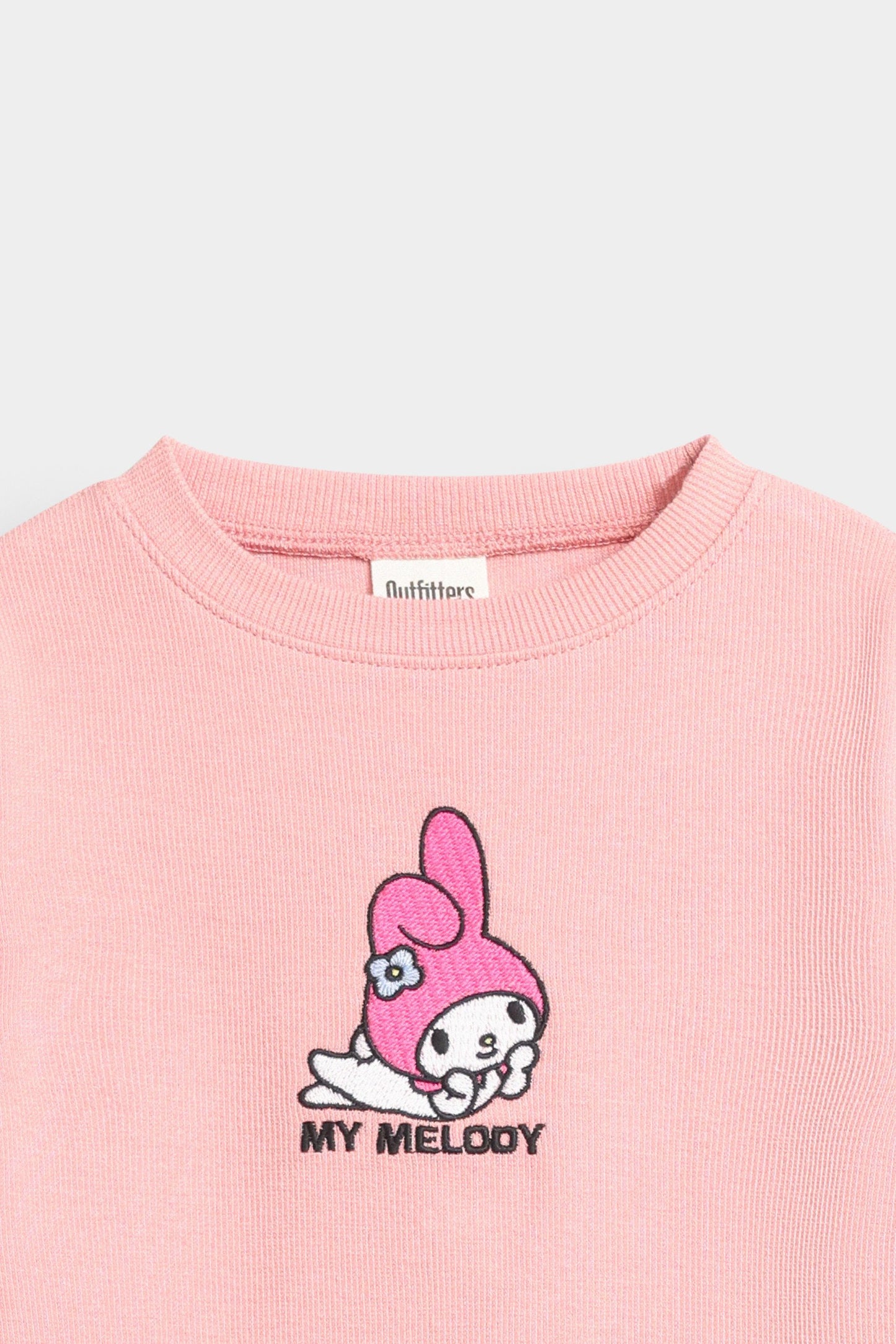 Cropped Embroidered T-Shirt