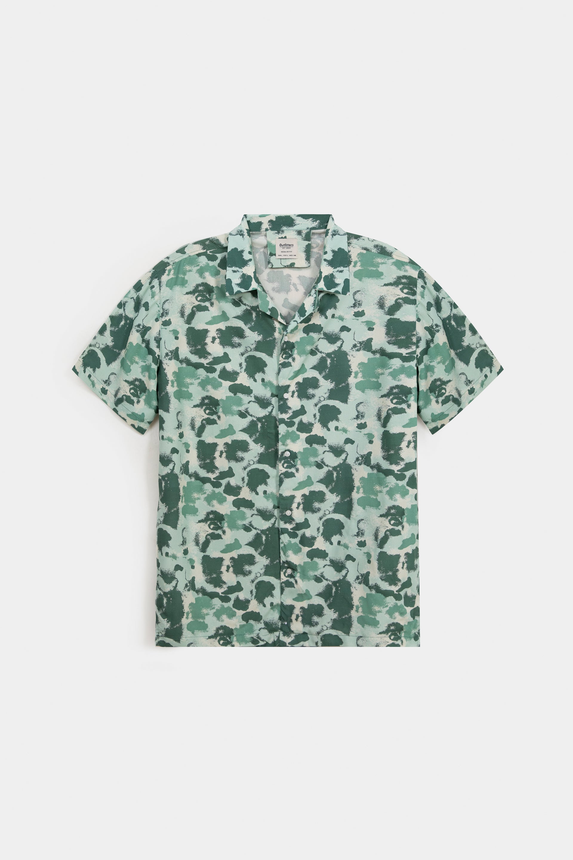 All Over Print Resort Collar Shirt