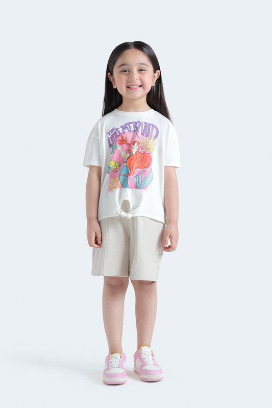 Cropped Graphic T-Shirt