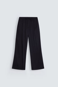 Relaxed Fit Trousers - Black / 30 / SS-26