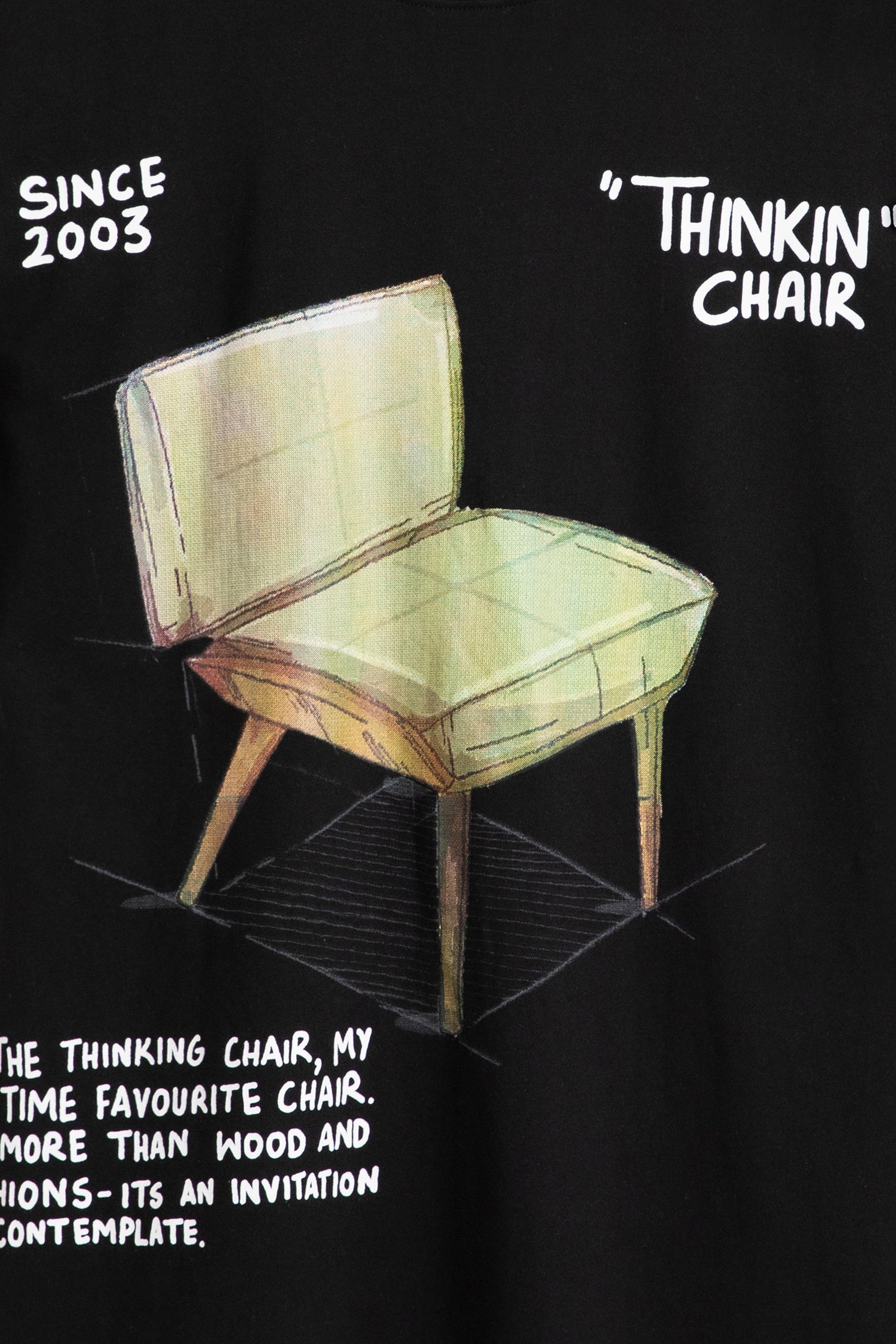Thinkin Chair Graphic T-Shirt