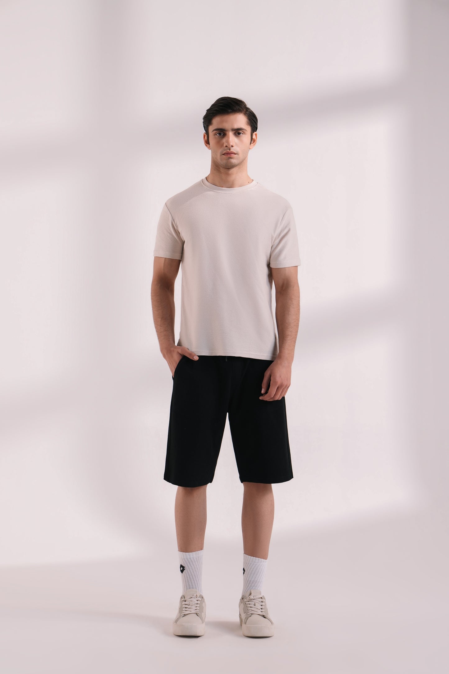 Textured Jersey T-Shirt