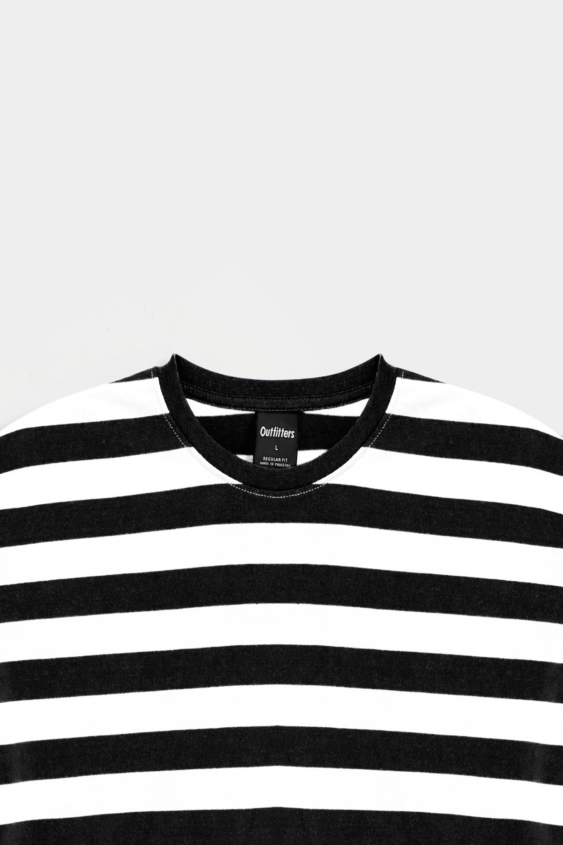 Striped Crew Neck T-Shirt