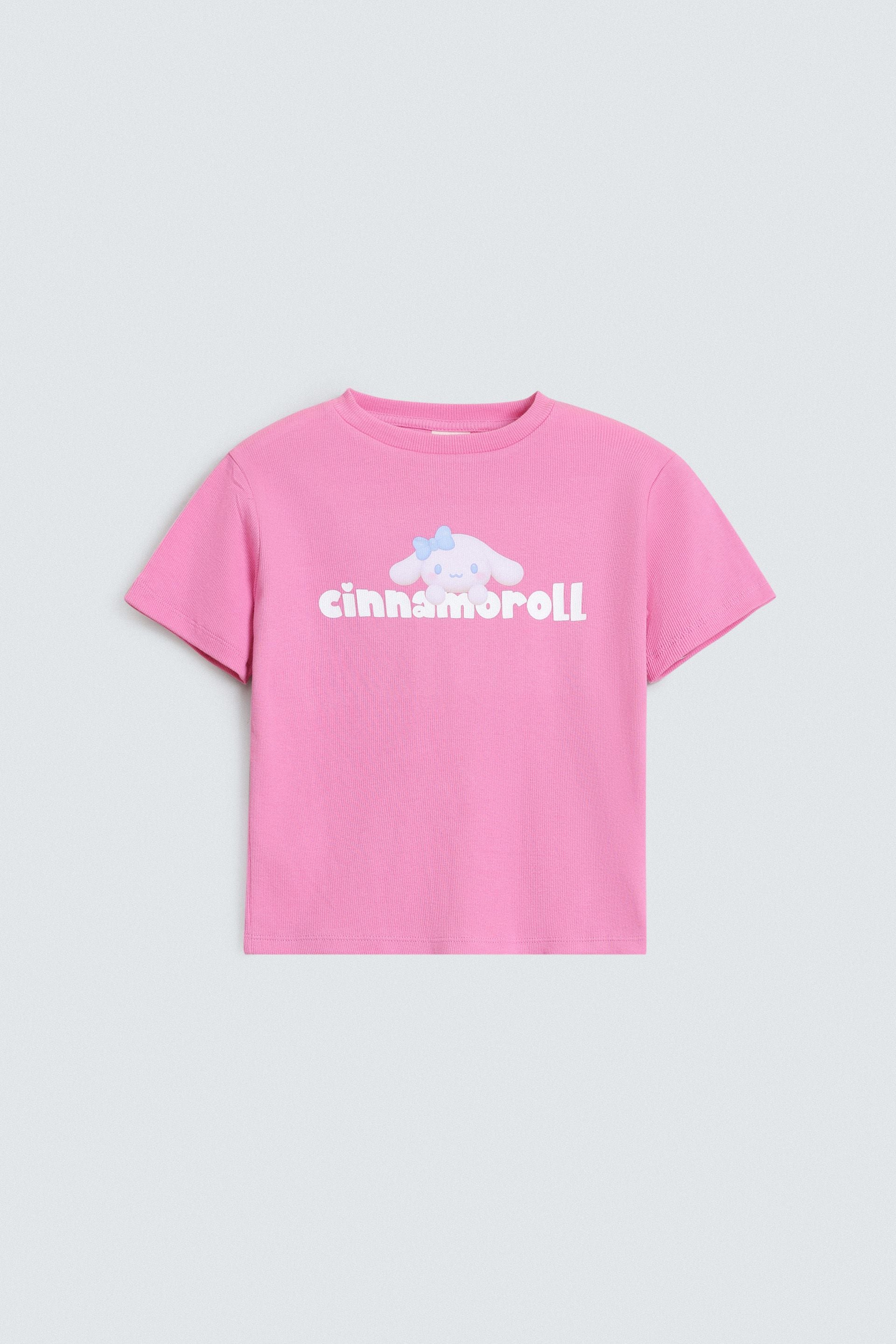 Character Graphic Ribbed T-Shirt
