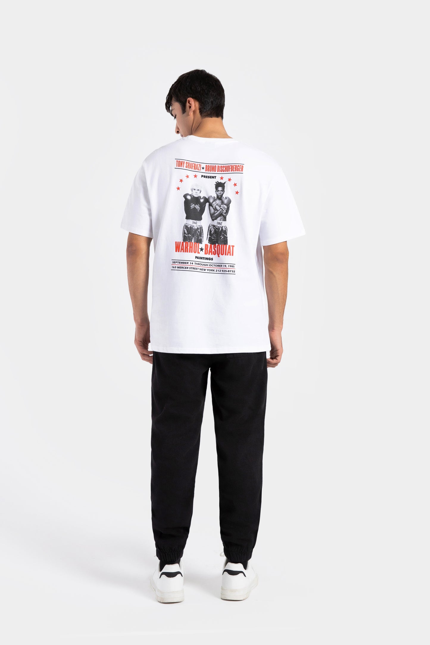 warhol  Basquiat graphic t-shirt