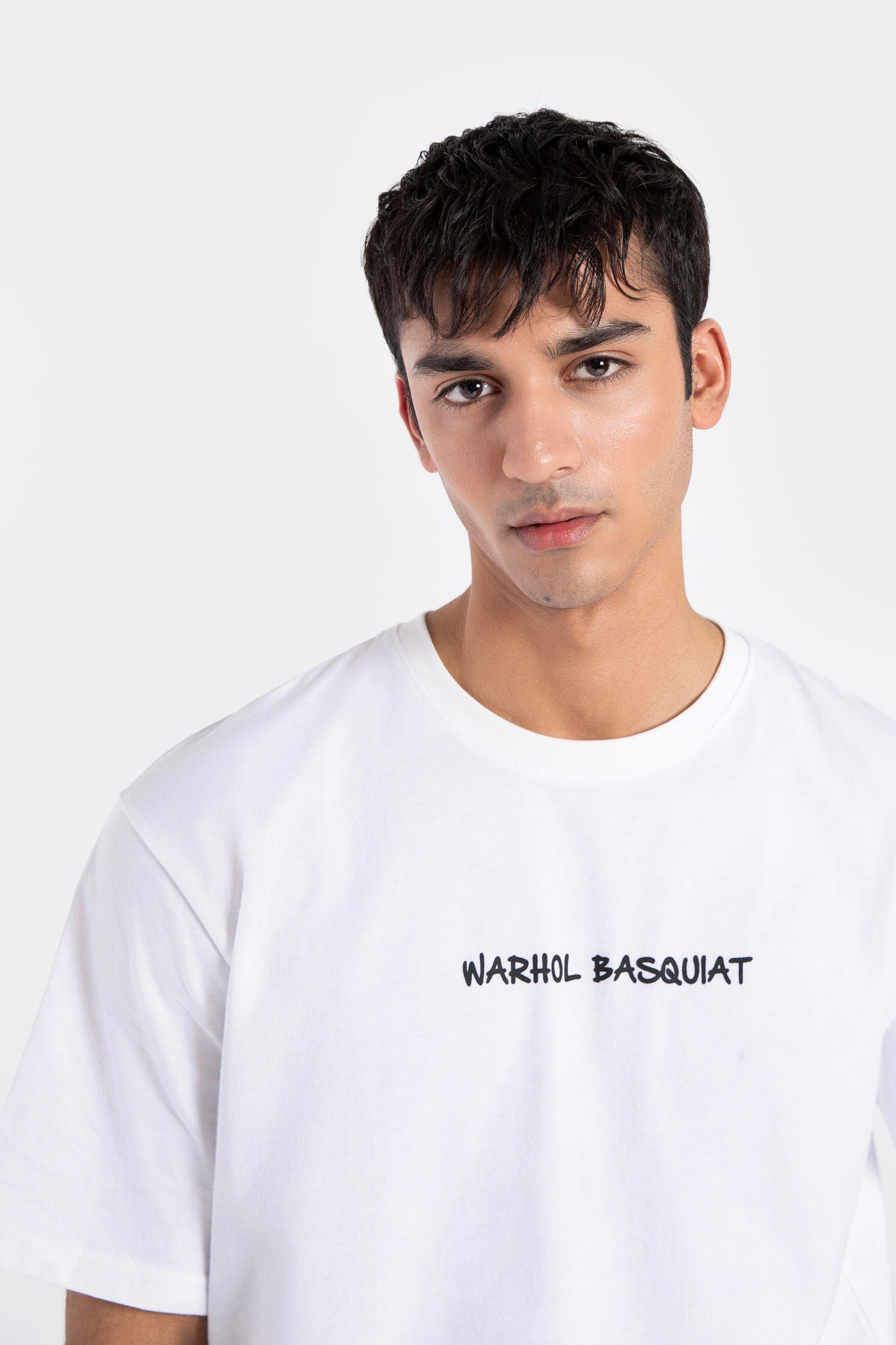 warhol  Basquiat graphic t-shirt