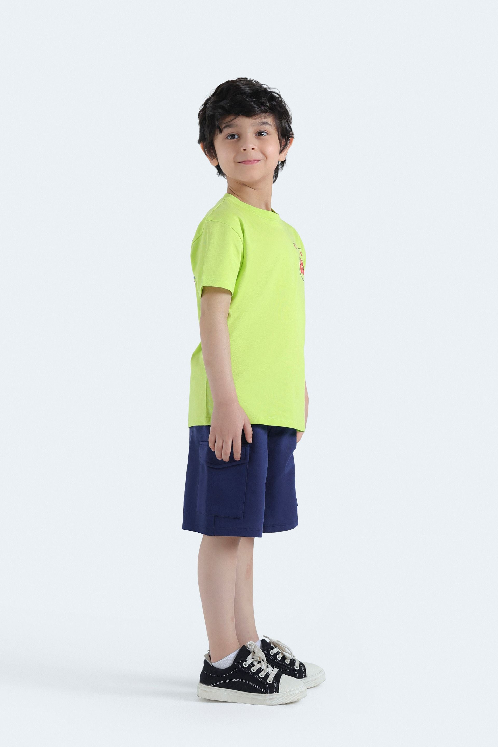 Parrot Green Fluorescent
