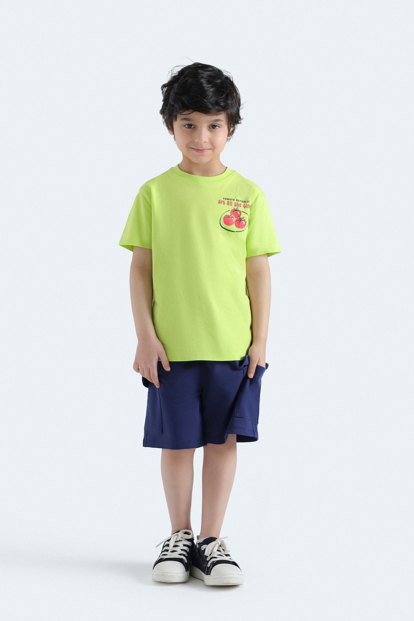 Parrot Green Fluorescent
