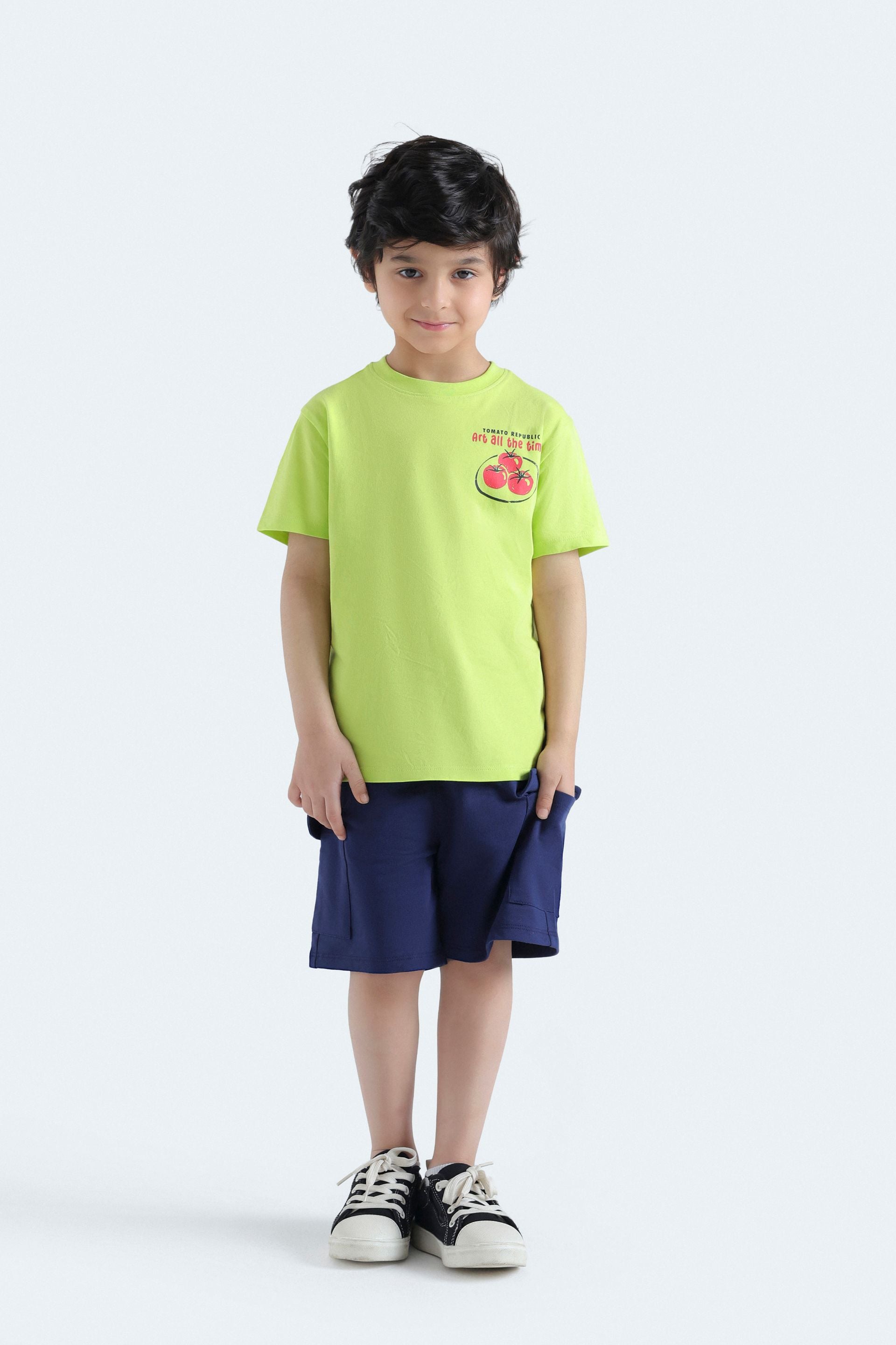 Parrot Green Fluorescent