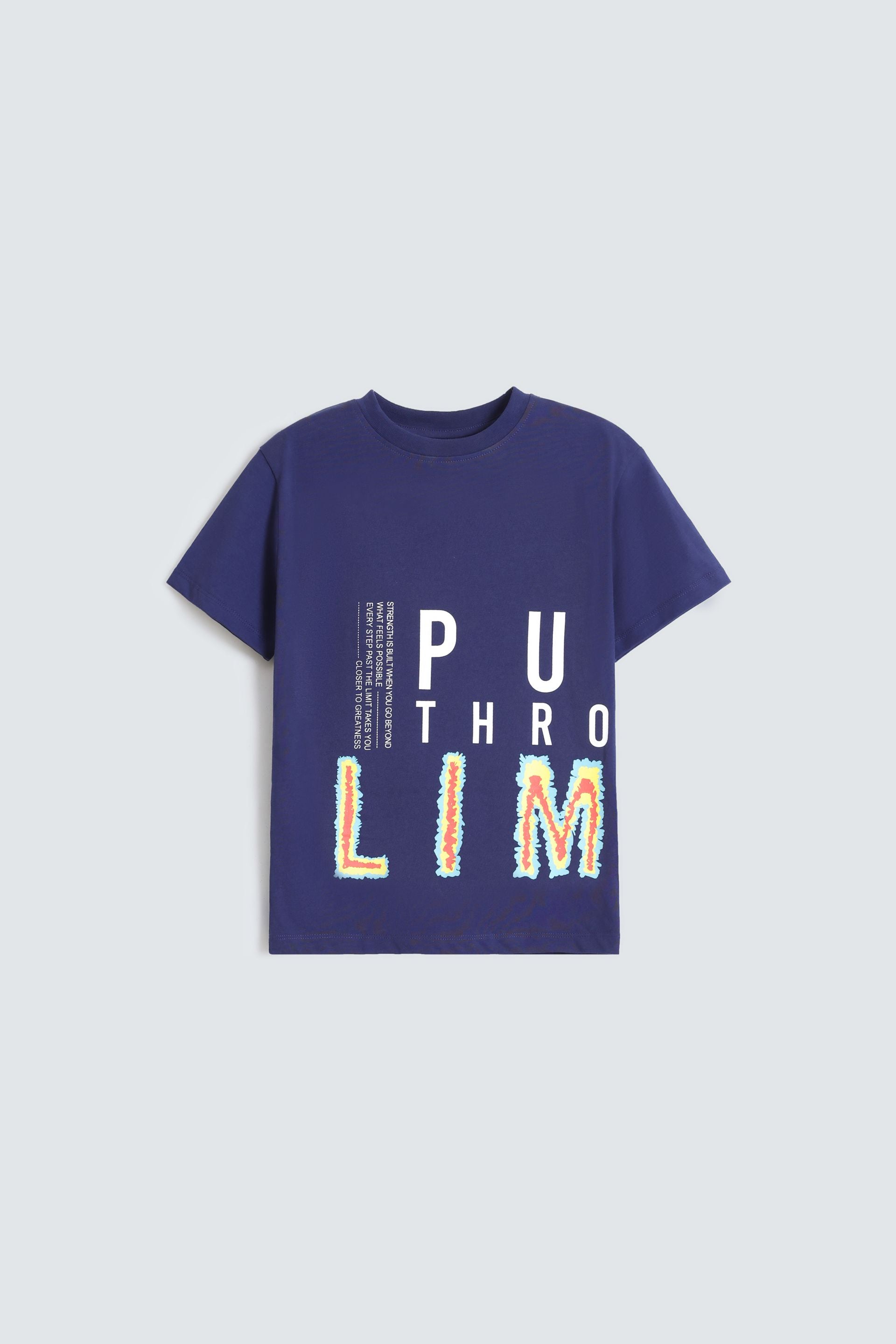 Slogan Print T-Shirt