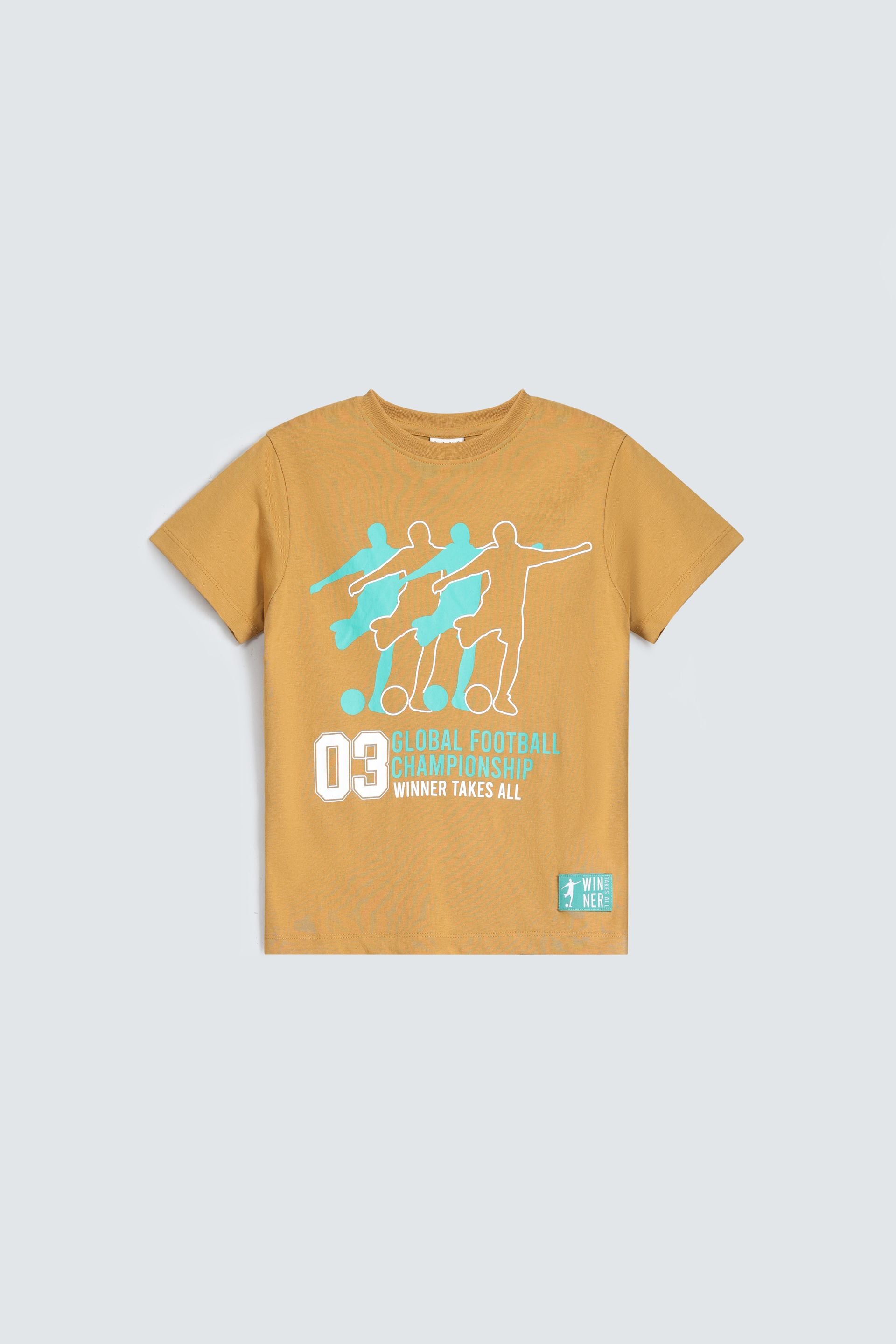 Varsity Graphic T-Shirt With Label Patch