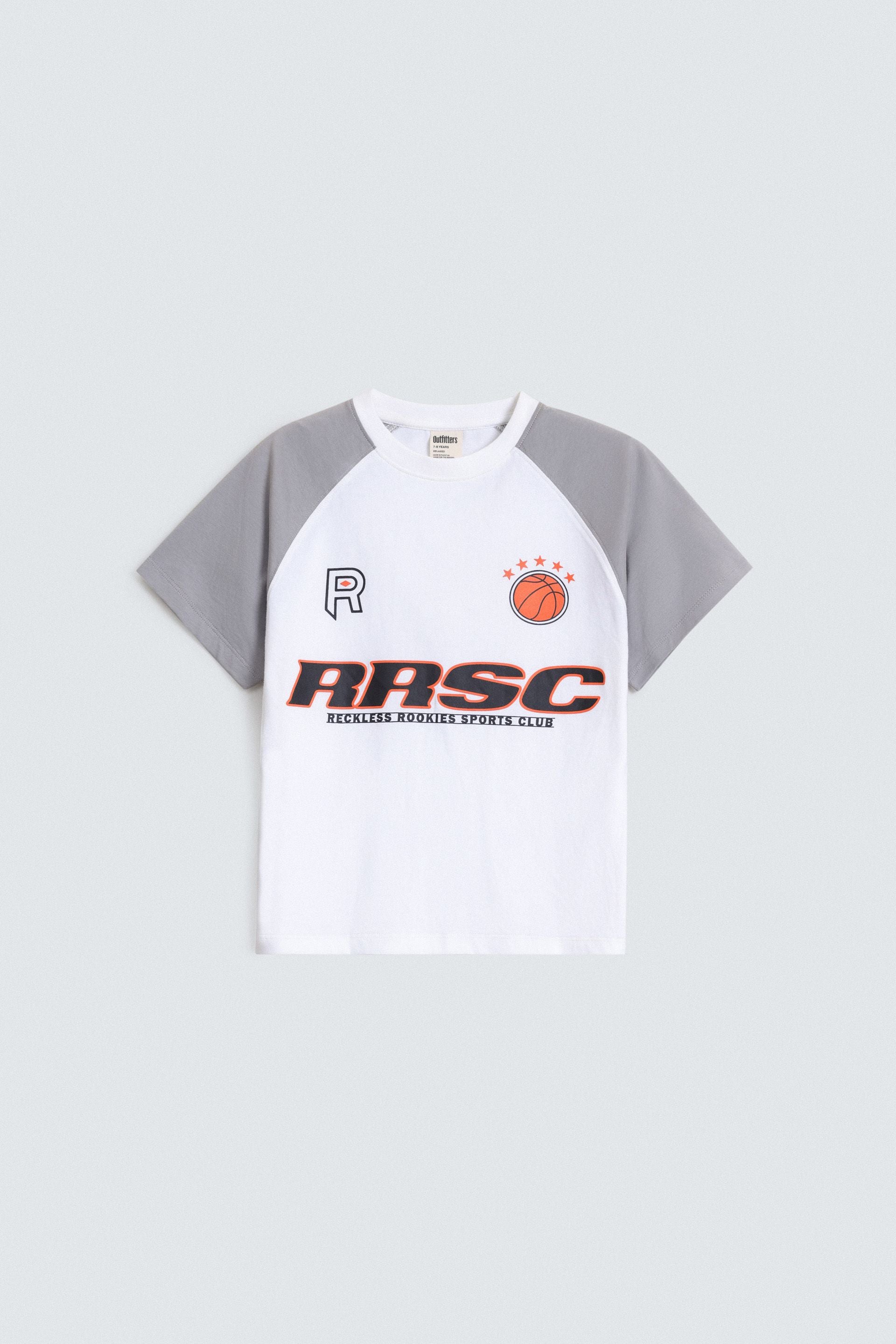 Sporty Slogan Raglan T-Shirt