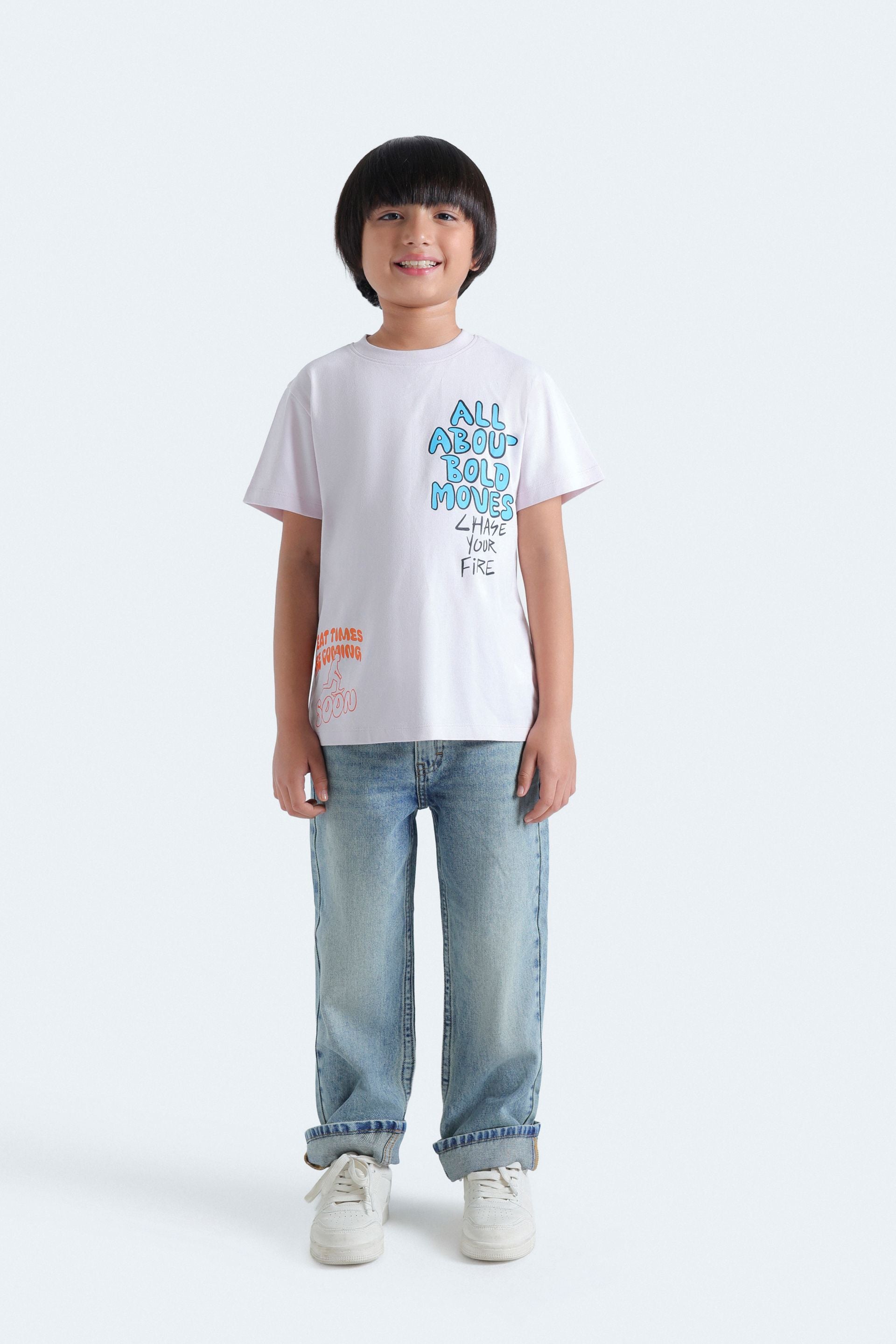 Slogan Print T-Shirt