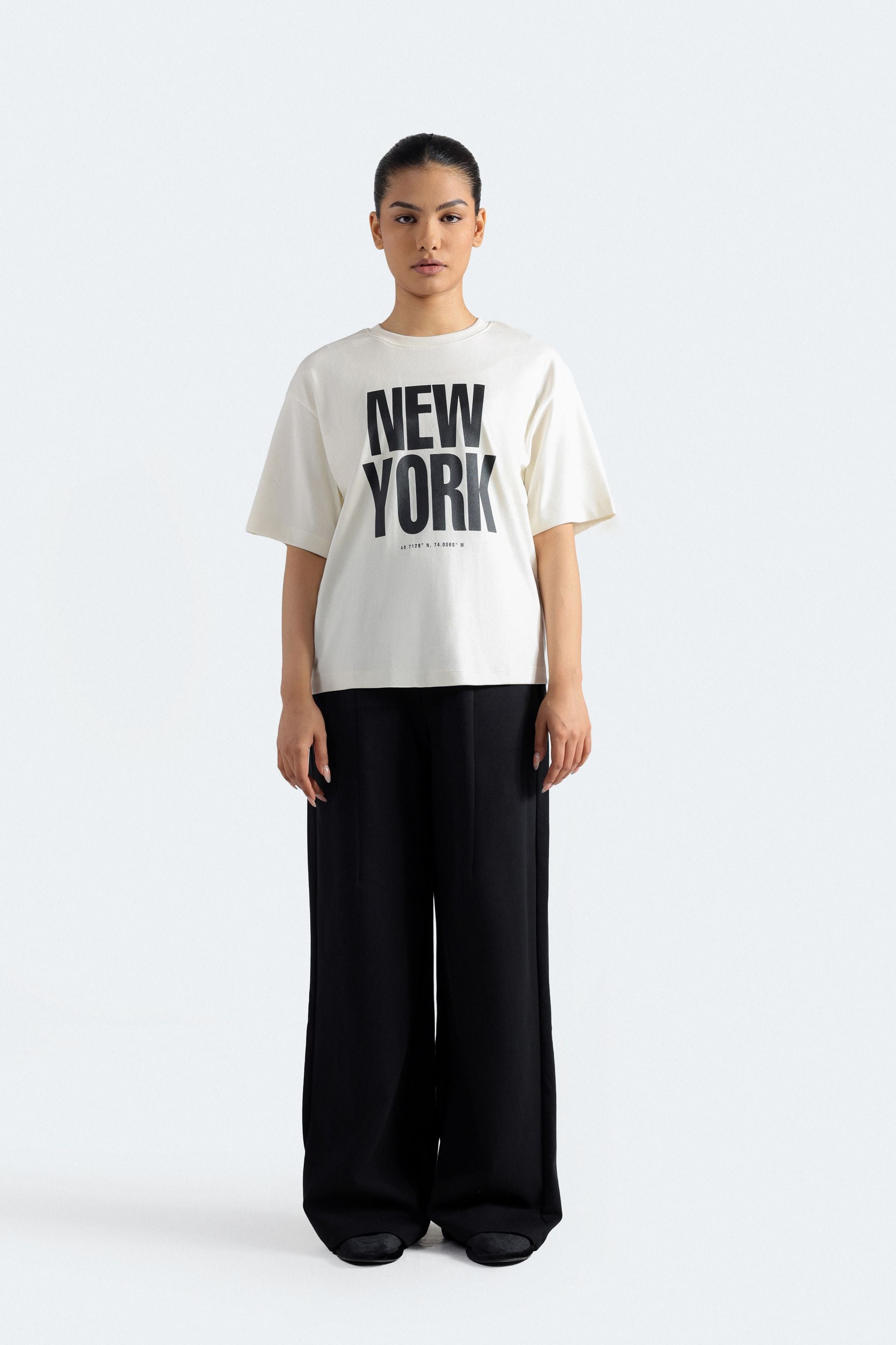 Slogan Print T-Shirt
