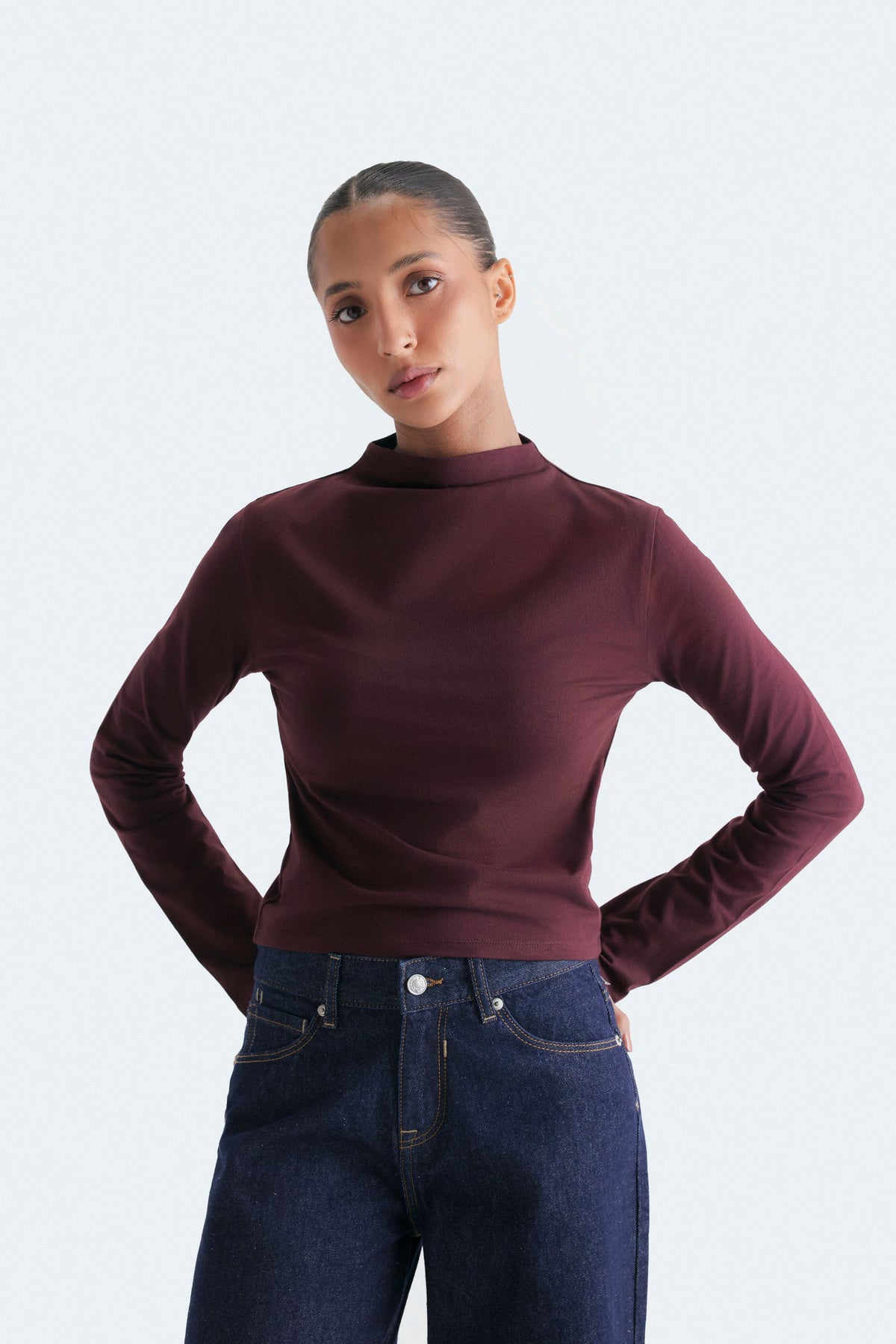 Deep Maroon