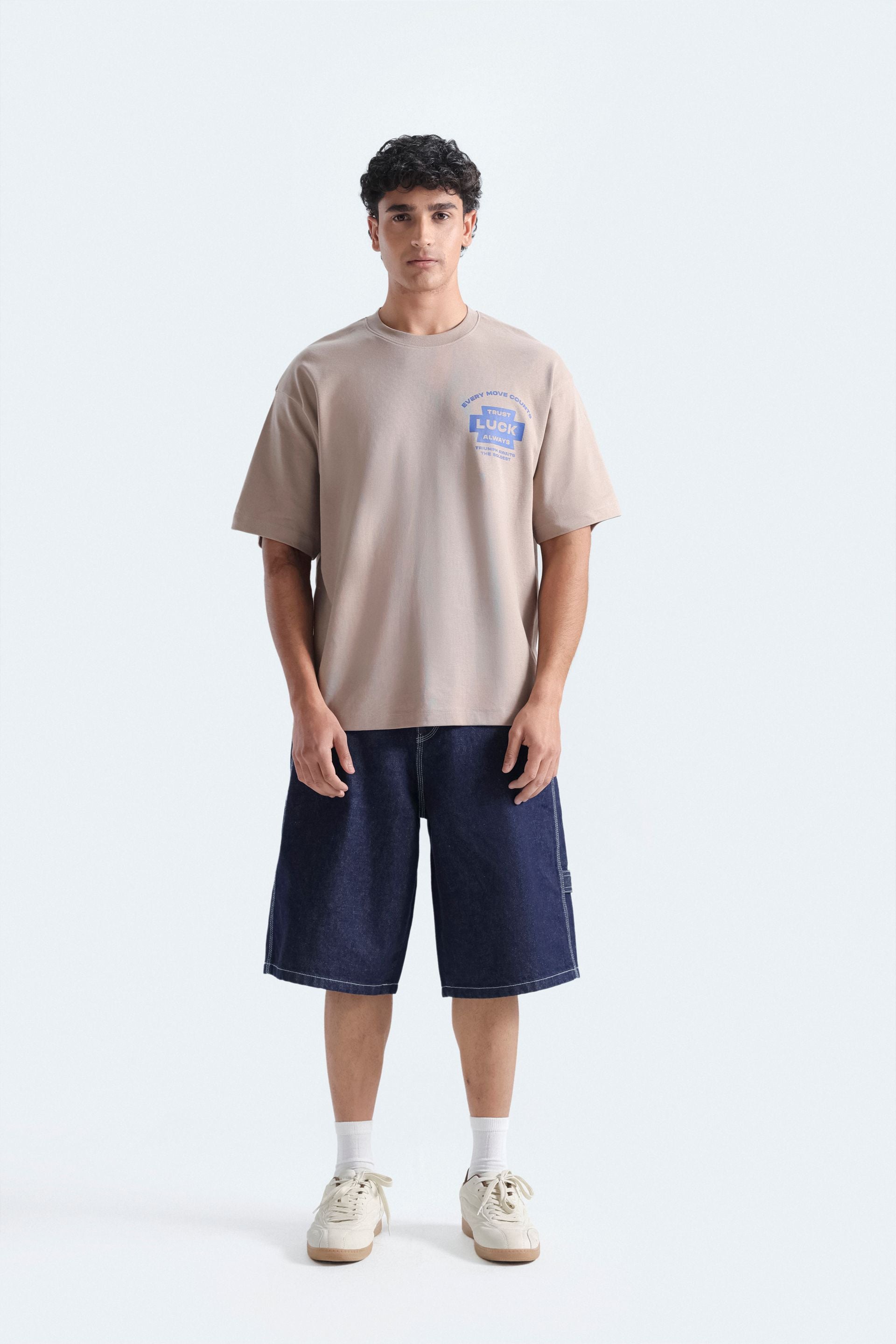 Slogan Print T-Shirt