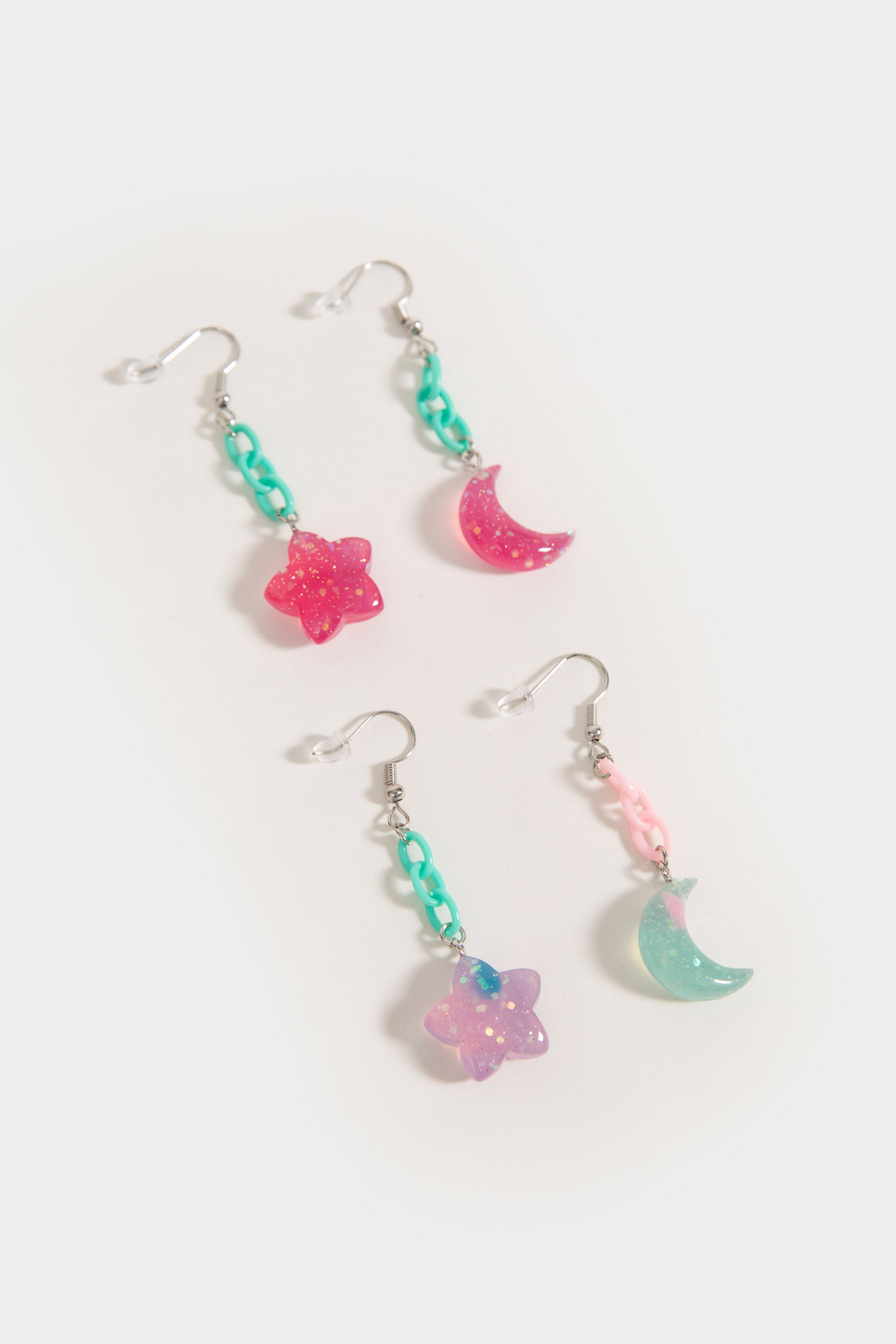 Glittery Jelly Earrings Pack