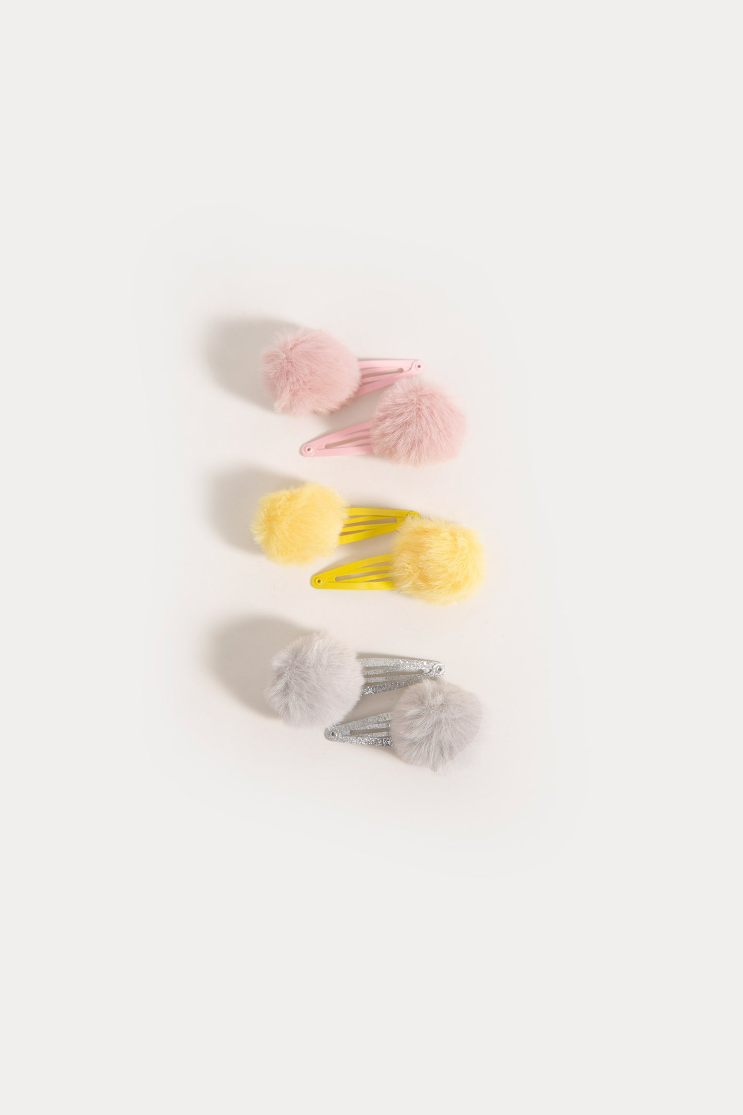 Pom Pom Hair Clips Pack