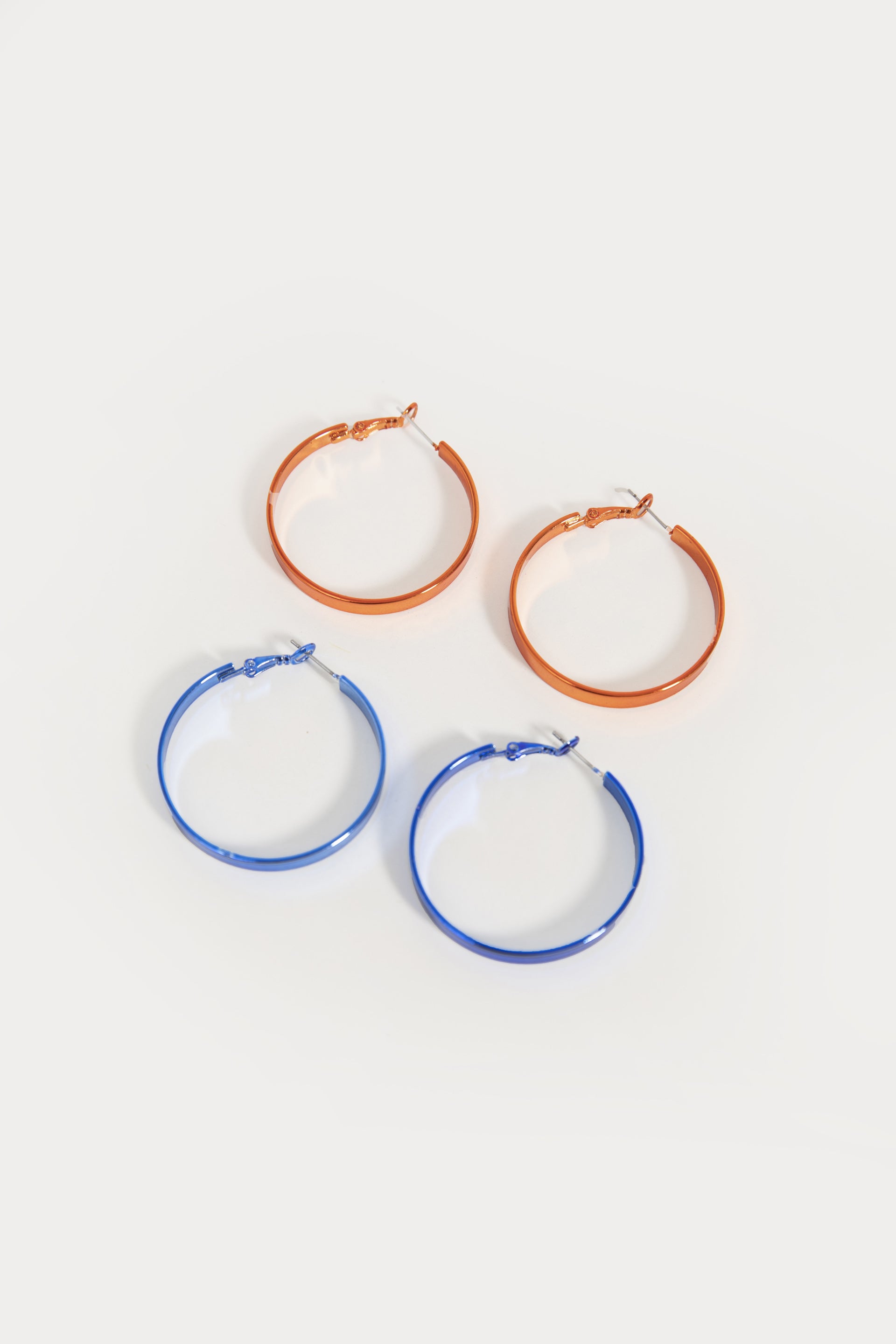 Multi Color Hoop Earrings