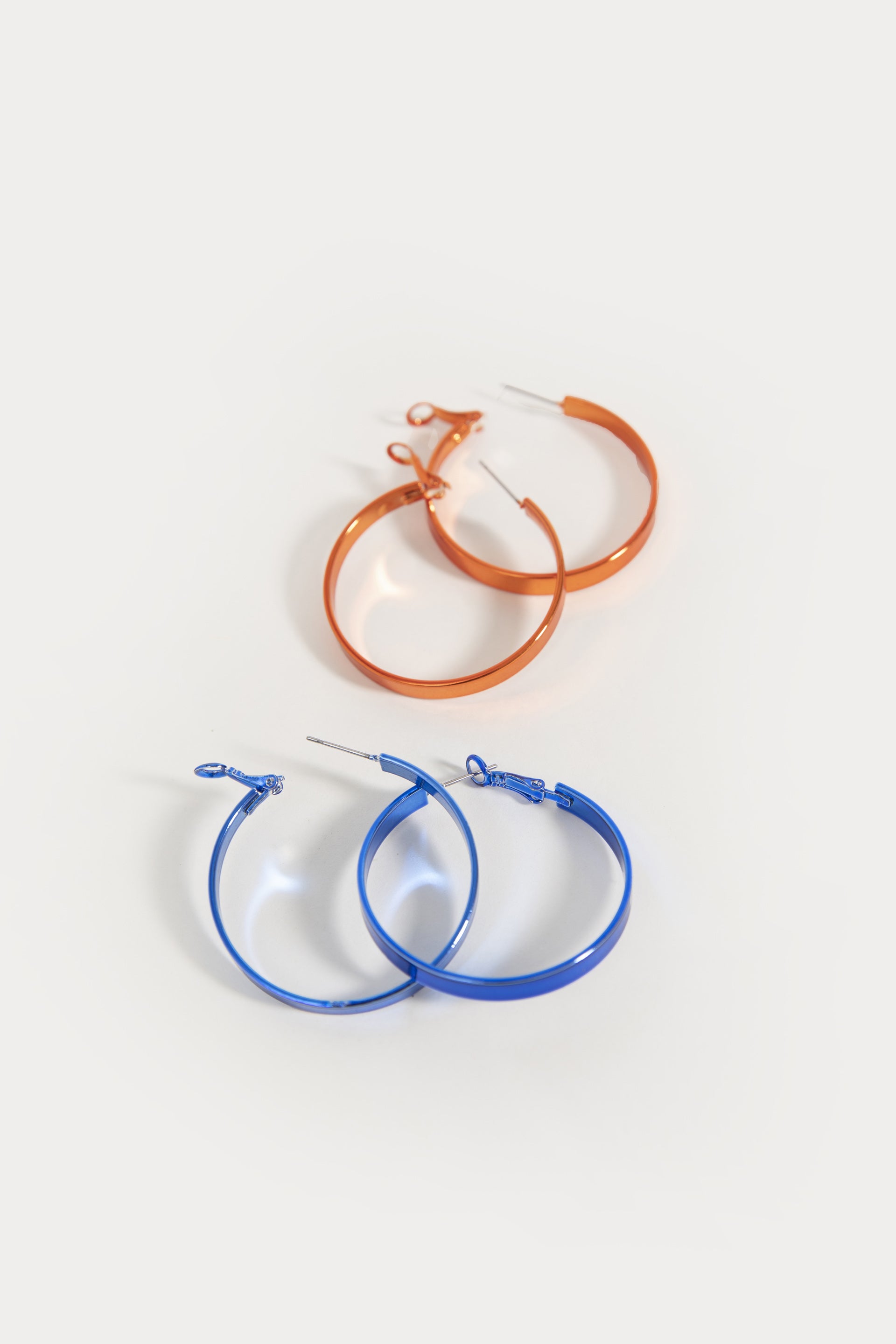 Multi Color Hoop Earrings